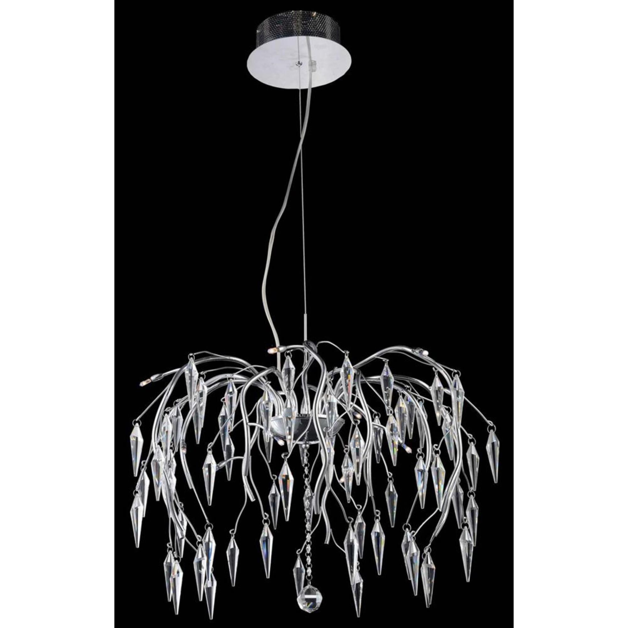 Amour 24 Inch Large Pendant by Elegant Lighting