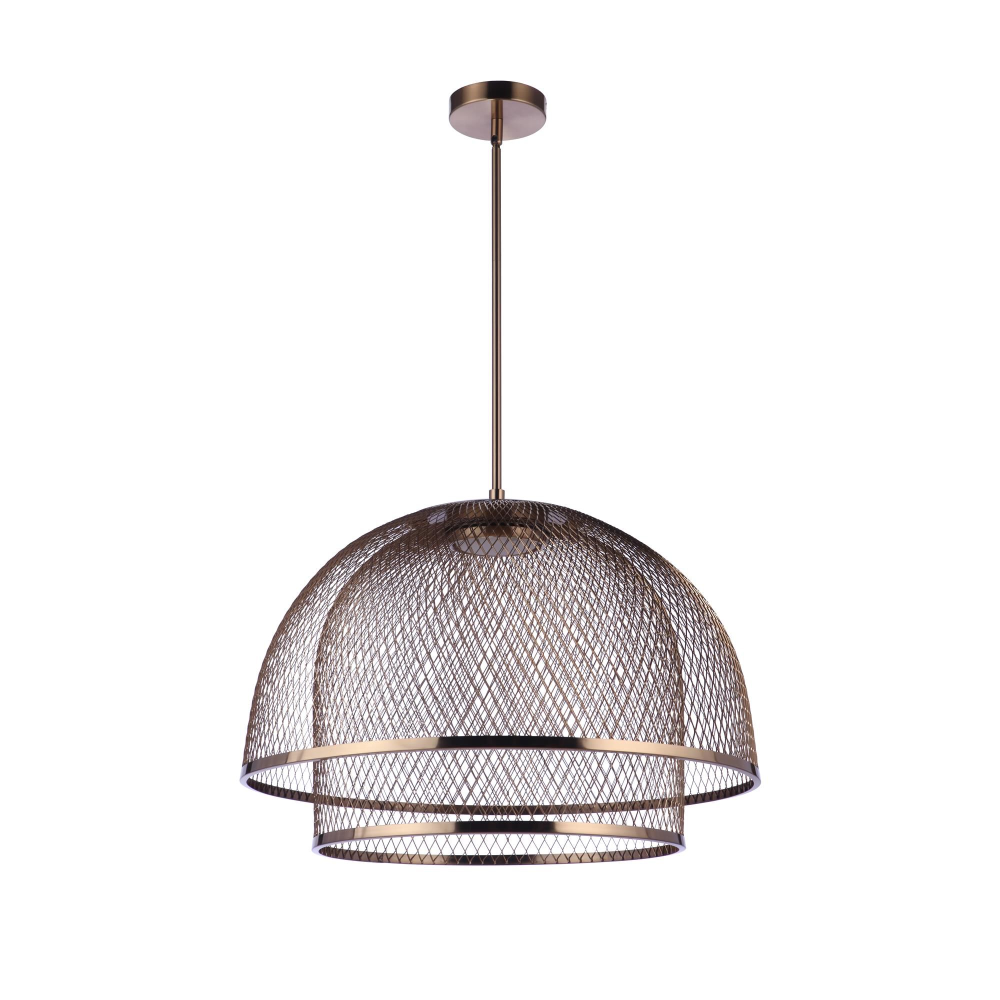 Sculptural Statement Pendants 24 Inch Pendant Light,