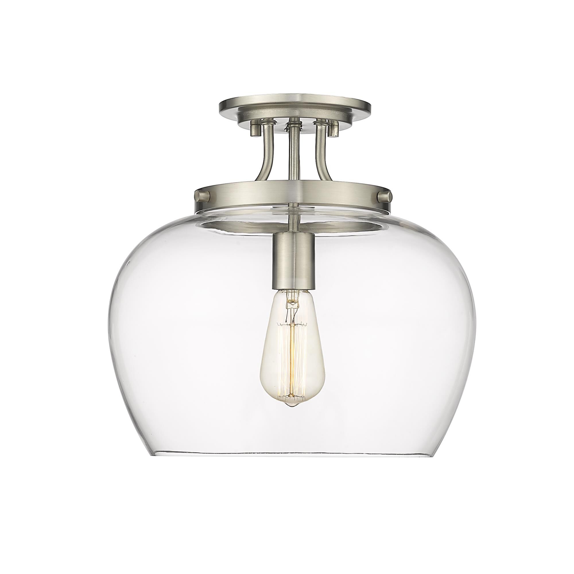 Joliet 13 Inch 1 Light Semi Flush Mount by Z-Lite