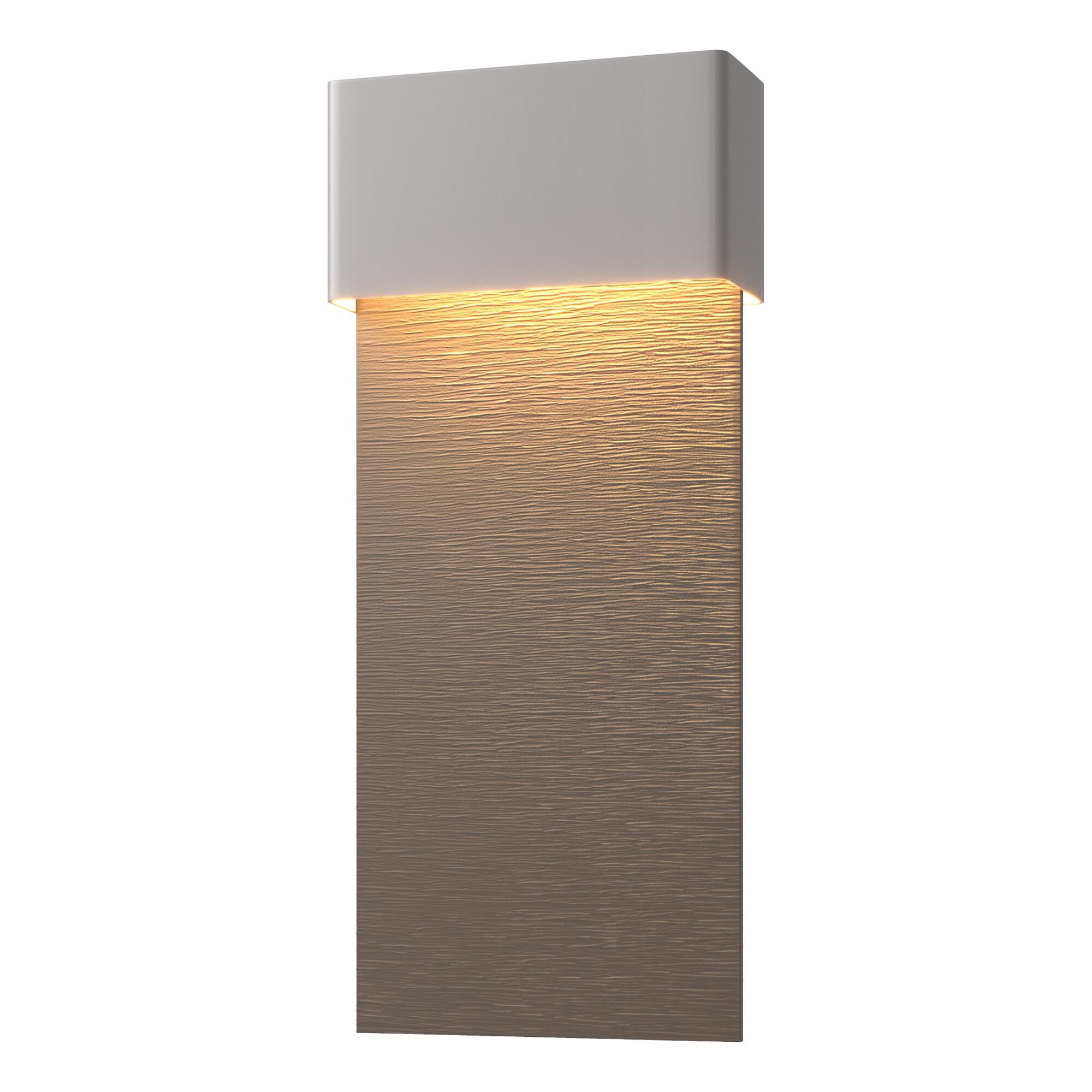 Shown in Coastal Burnished Steel finish and Coastal Dark Smoke accent