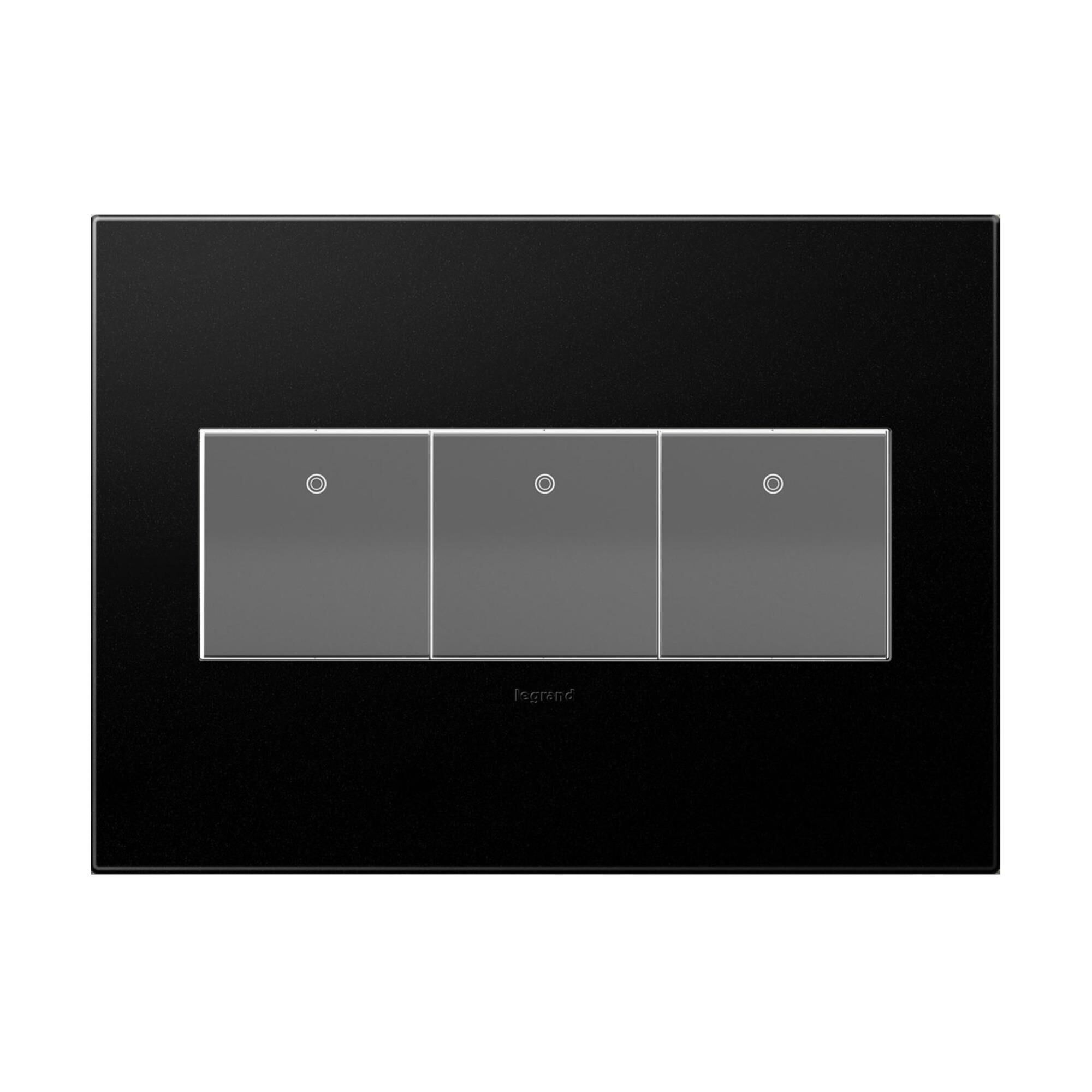 adorne Plastics 3 Gang Wall Plate by Legrand