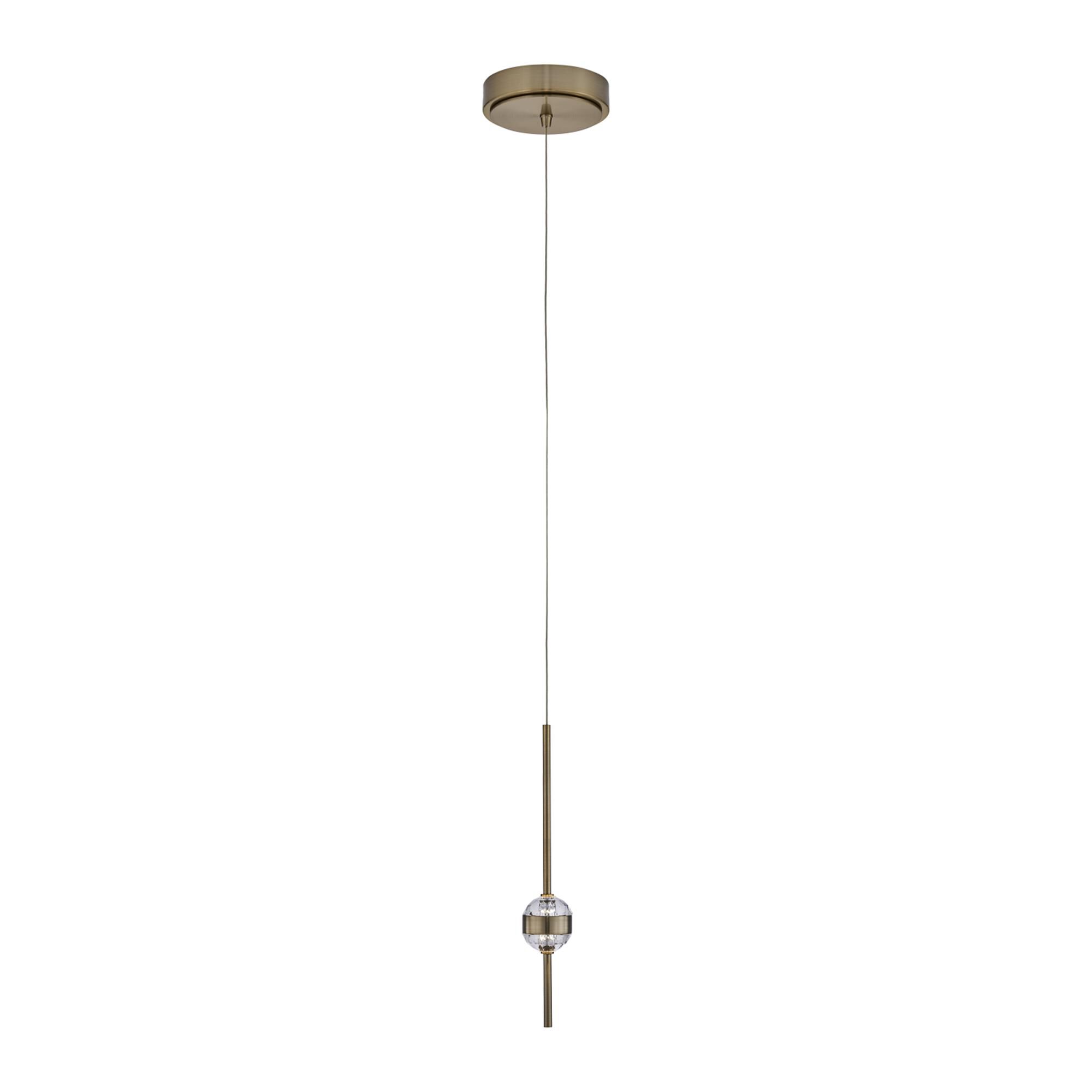 Shown in Winter Brass finish