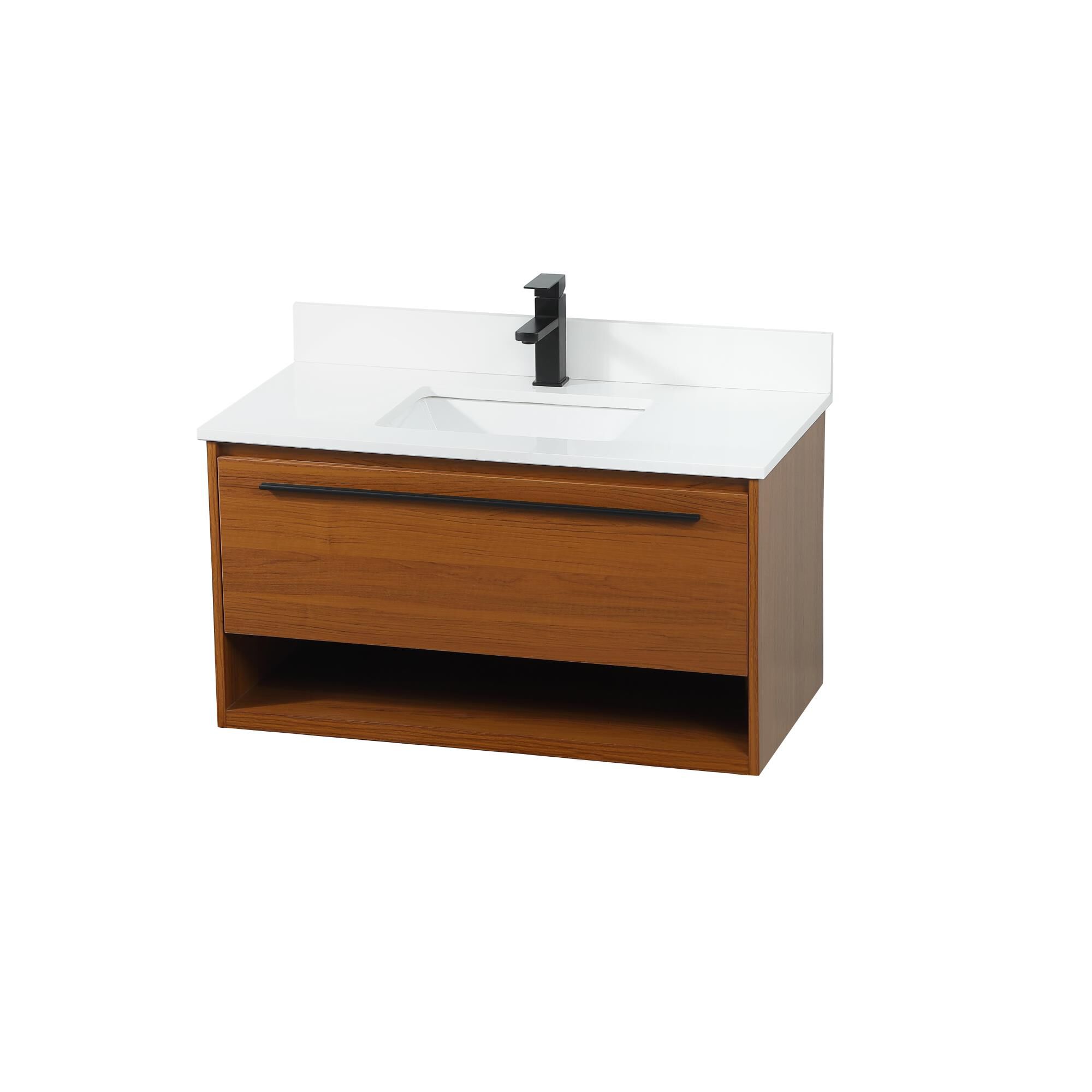 Shown in Teak finish