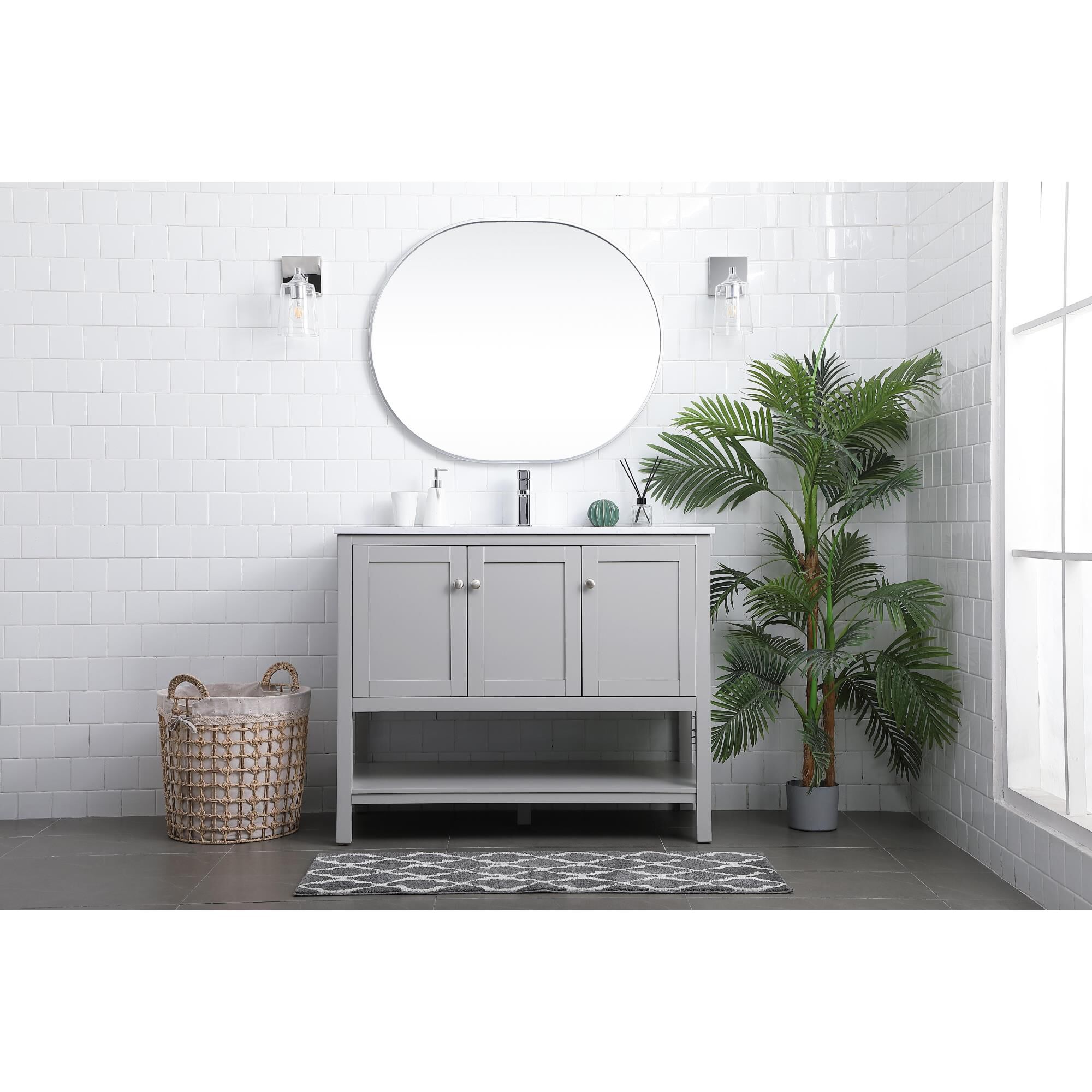 Heath 42 Inch Bath Vanity by Elegant Decor