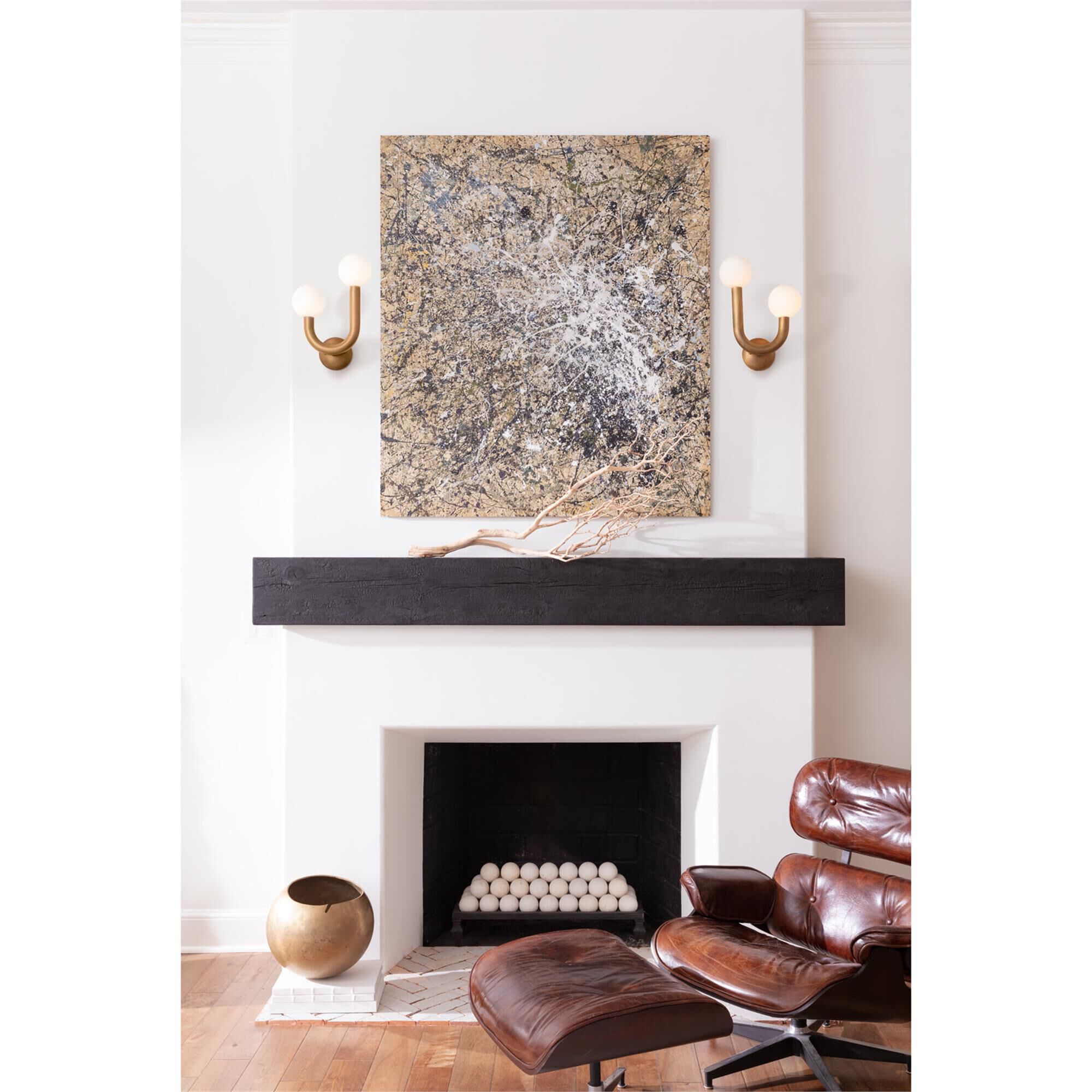 Happy 16 Inch 2 Light Wall Sconce,