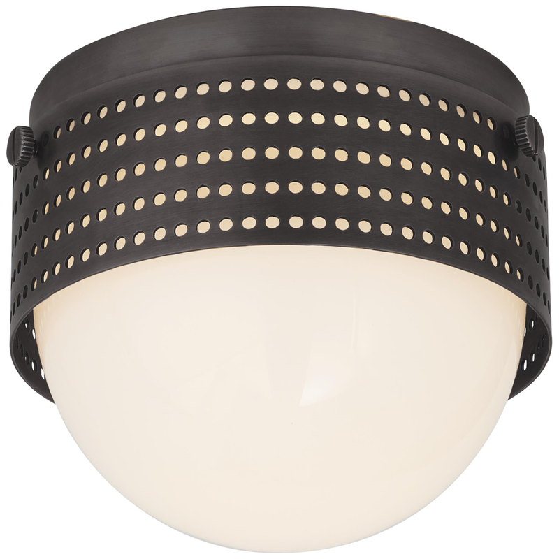 Kelly Wearstler Precision 4 Inch 1 Light LED Flush Mount by Visual Comfort Signature Collection