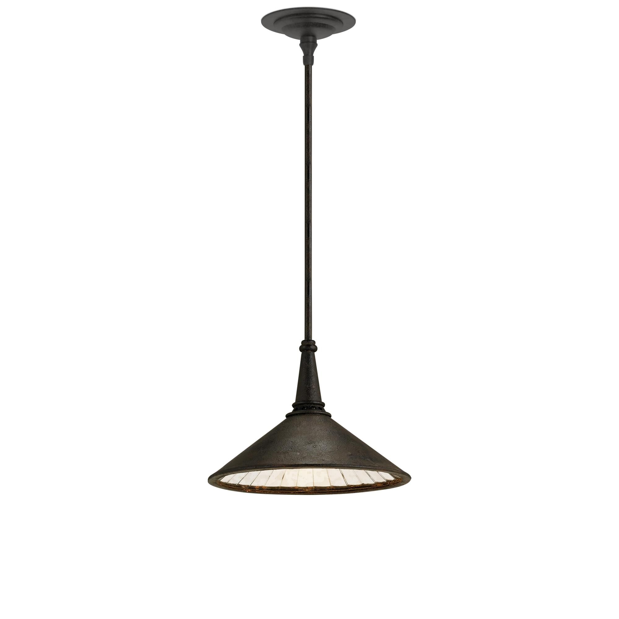 Currey and Company Manuscript 13 Inch Large Pendant