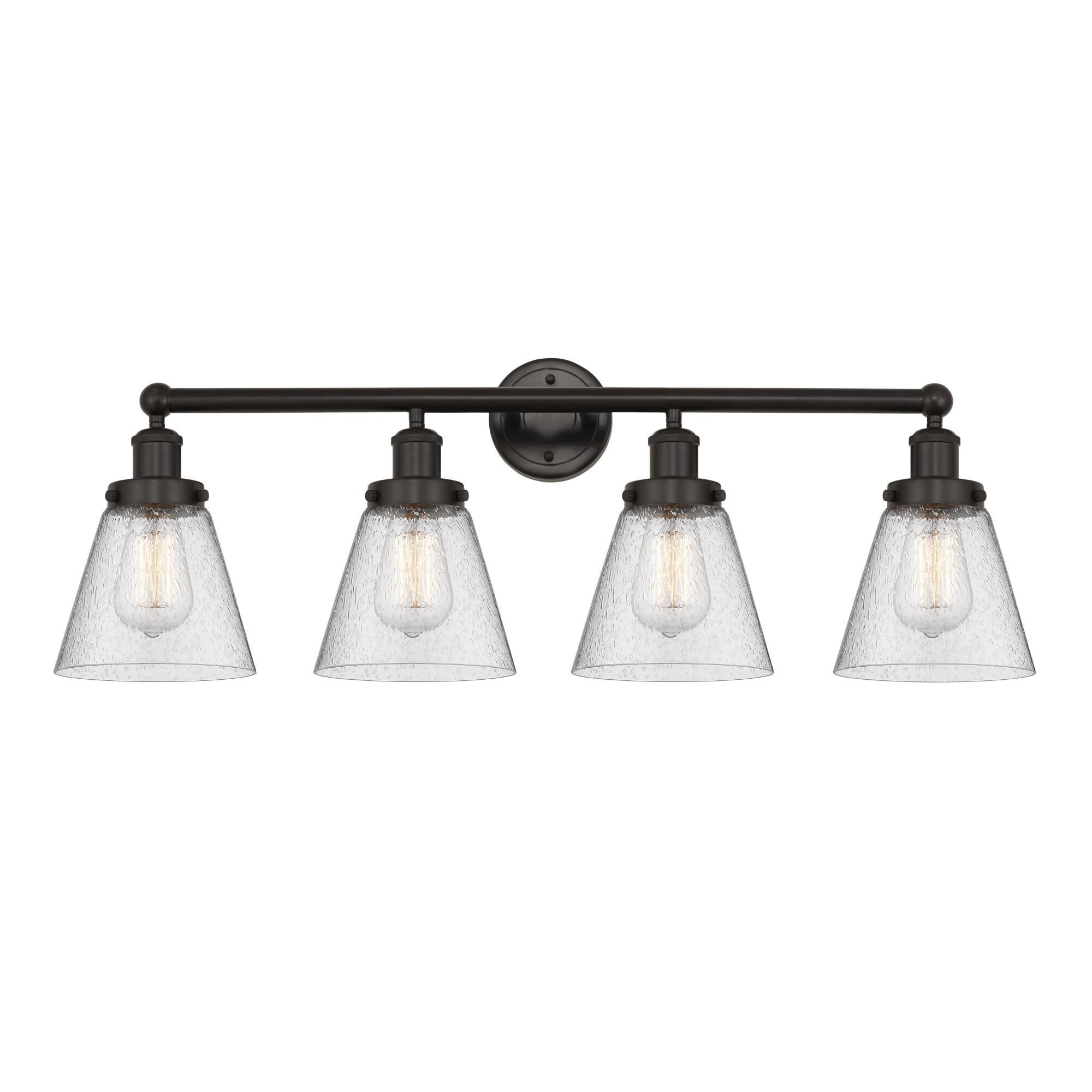 Bruno Marashlian Cone 33 Inch 4 Light Bath Vanity Light by Innovations Lighting