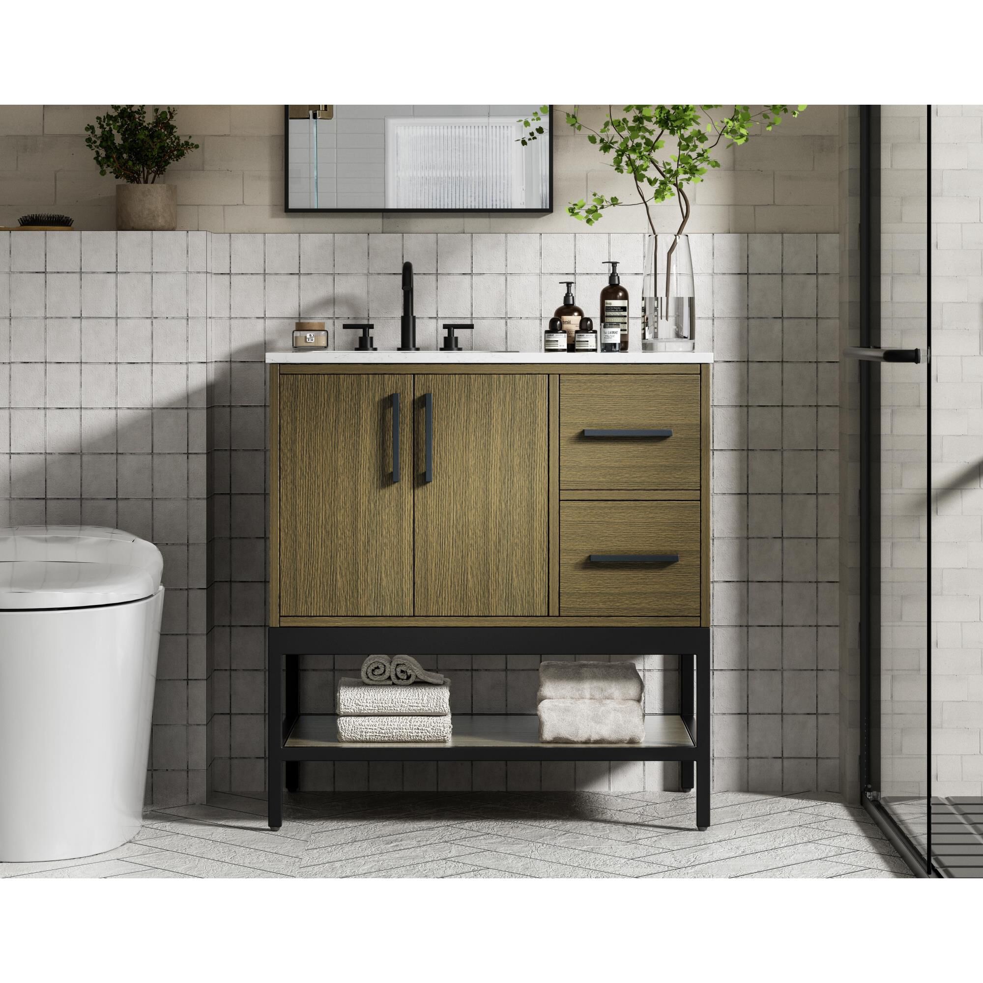 Shown in Chestnut Brown finish