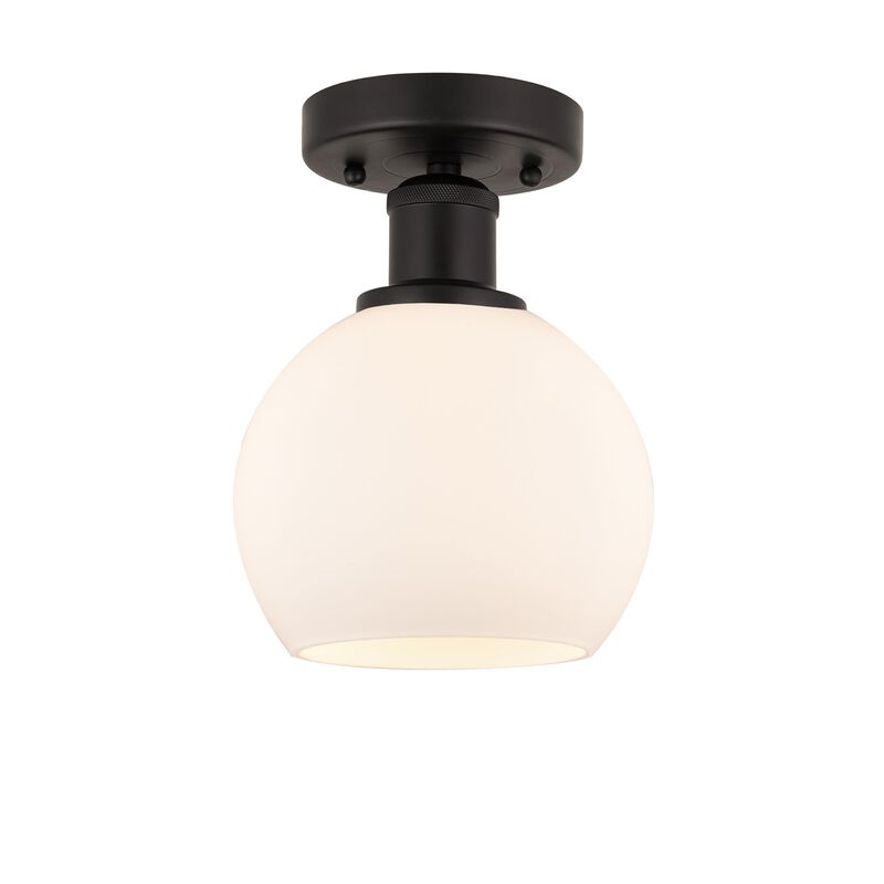 Bruno Marashlian Athens 6 Inch 1 Light Semi Flush Mount by Innovations Lighting