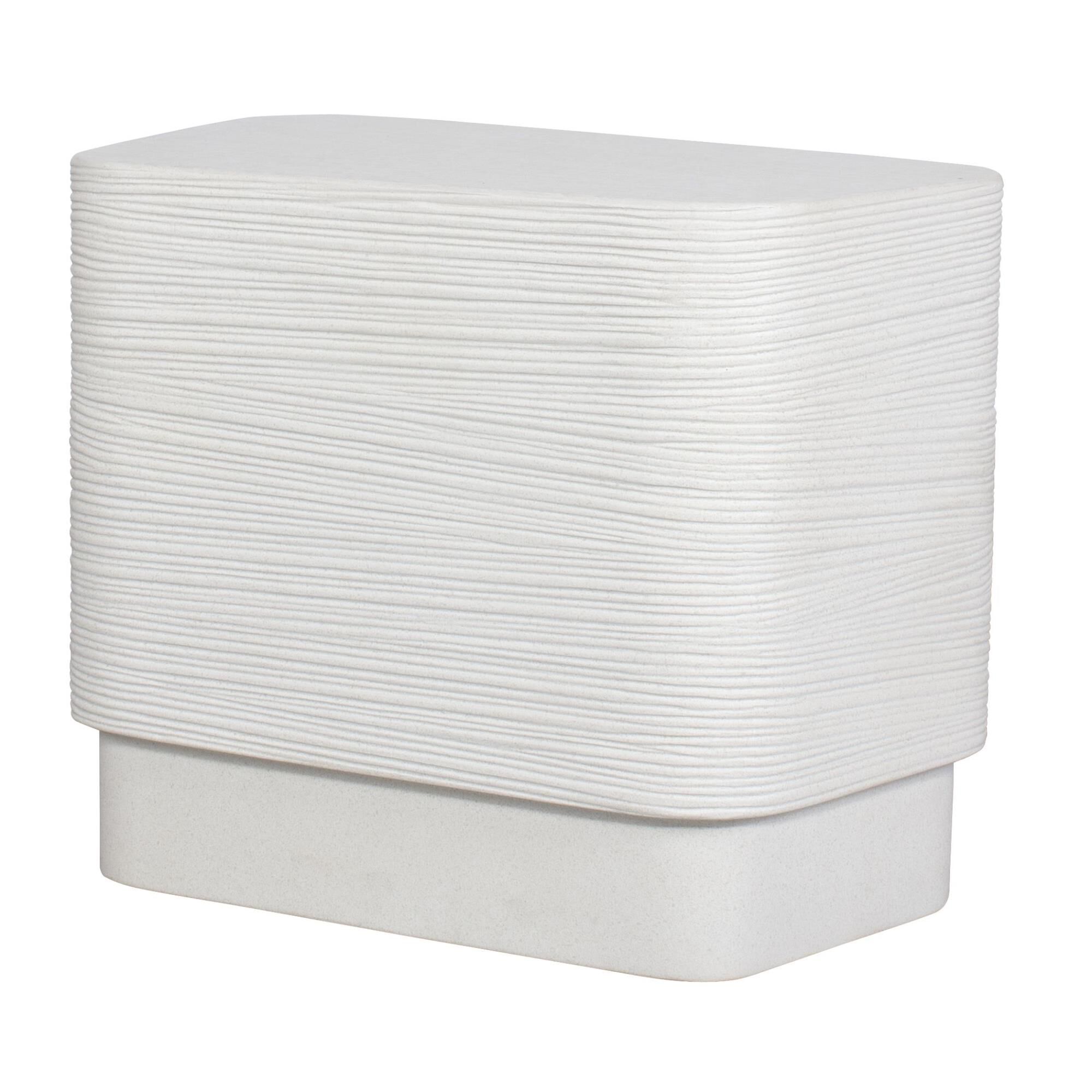 Shown in White finish