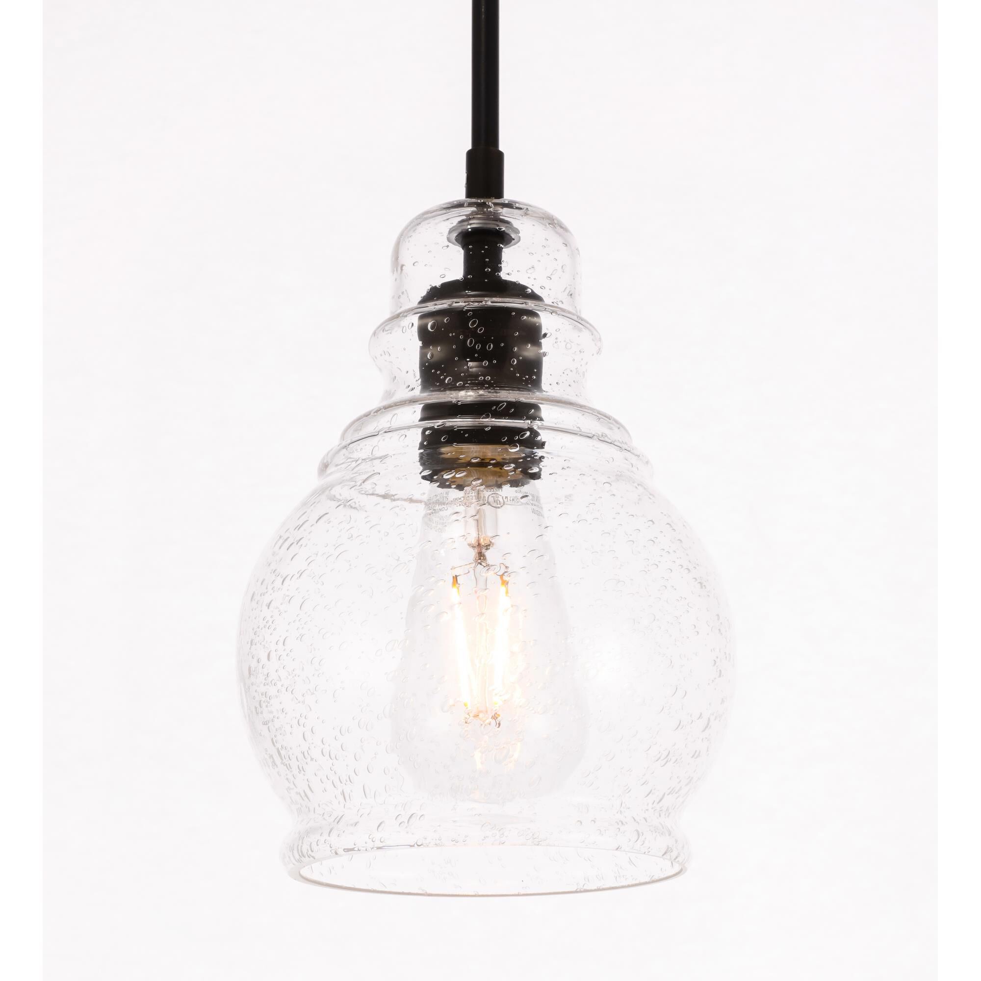 Pierce 6 Inch Mini Pendant by Elegant Lighting