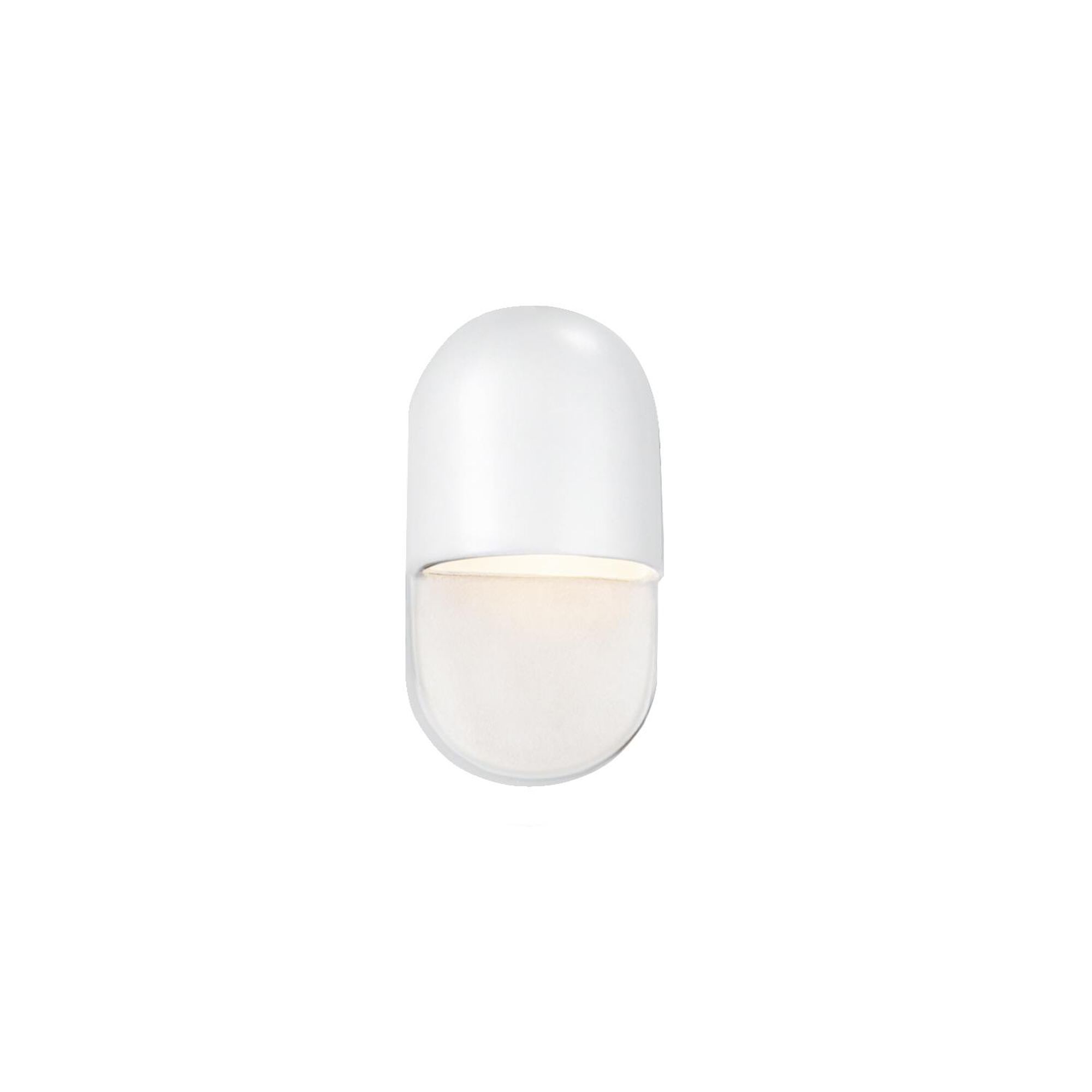 Shown in Gloss White finish and Gloss White shade