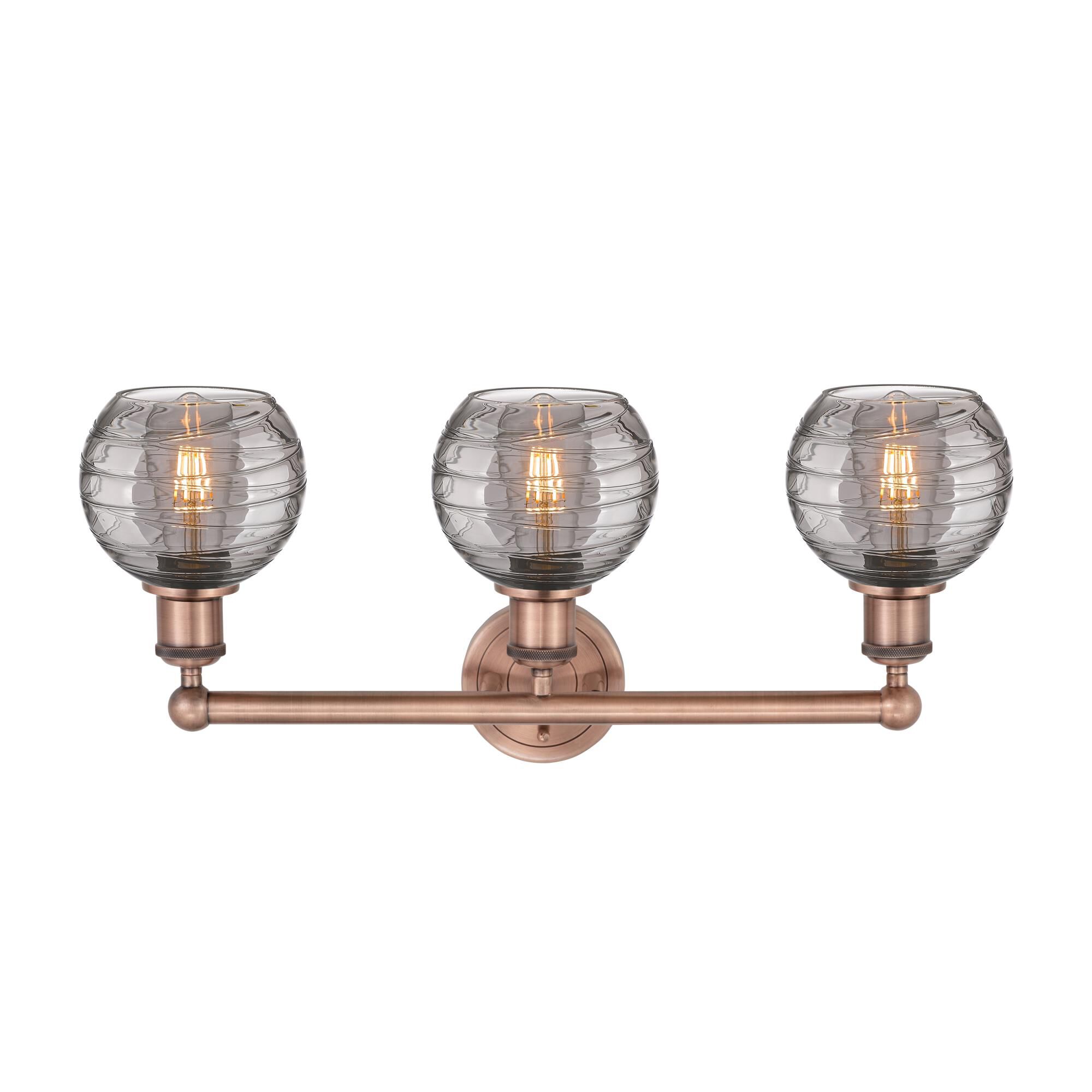 Bruno Marashlian Athens Deco Swirl 24 Inch 3 Light Bath Vanity Light by Innovations Lighting
