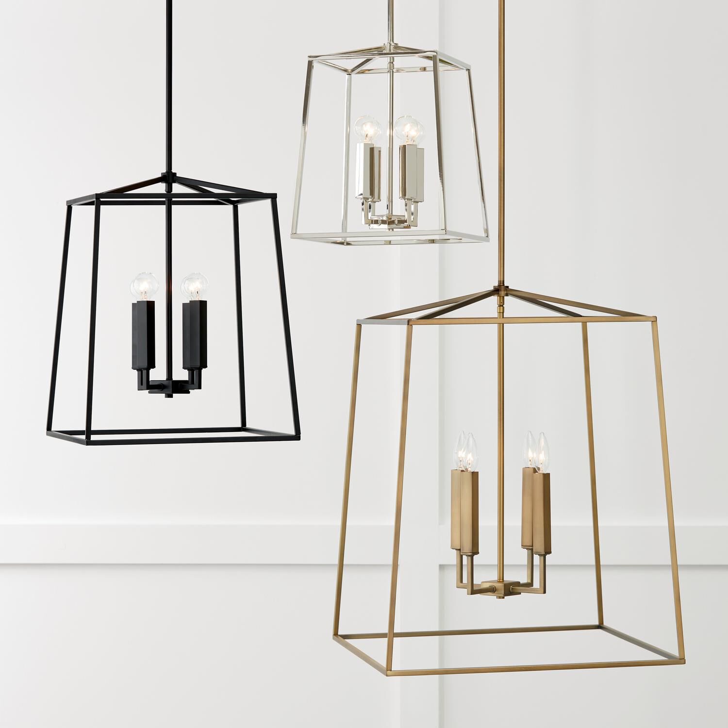 Thea 16 Inch Cage Pendant by Capital Lighting Fixture Company