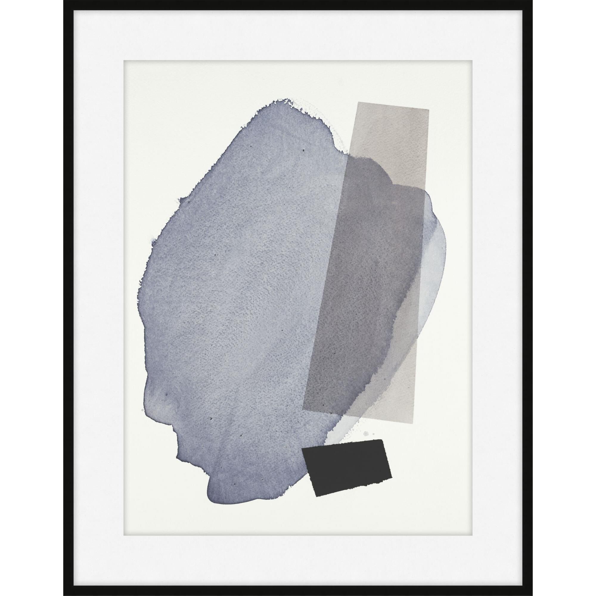 Simone Christen Blue Meets Black Print by LEVEL57