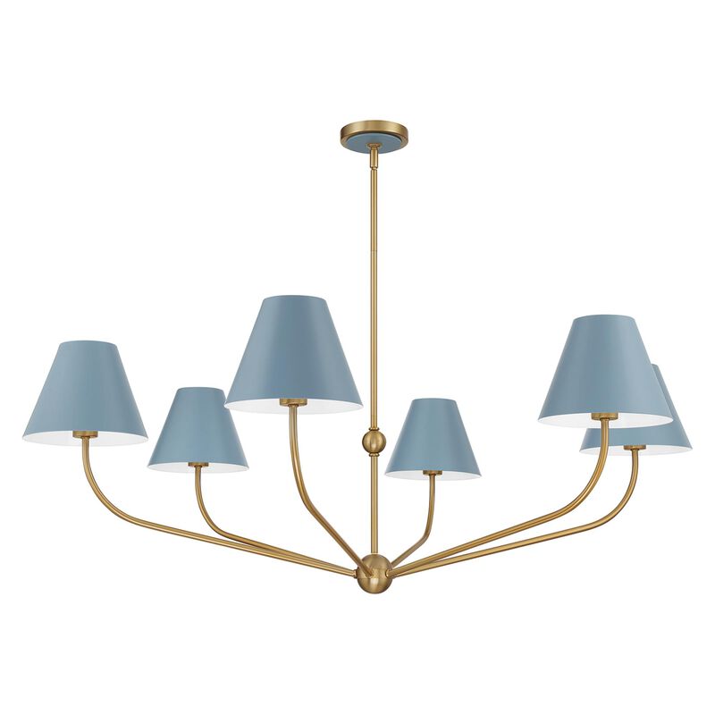 Xavier 48 Inch Chandelier by Crystorama