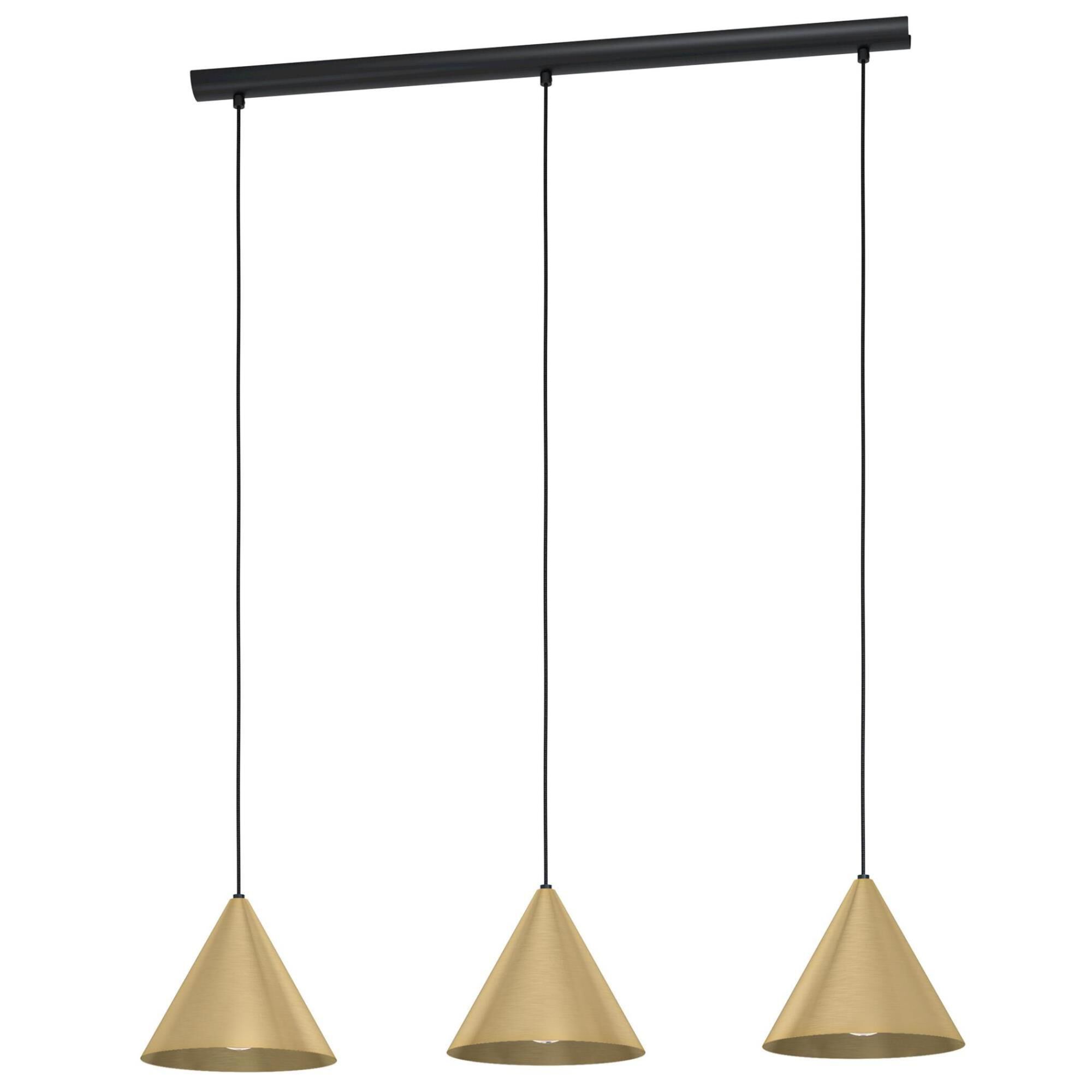 Narices 31 Inch 3 Light Linear Suspension Light by Eglo Lighting