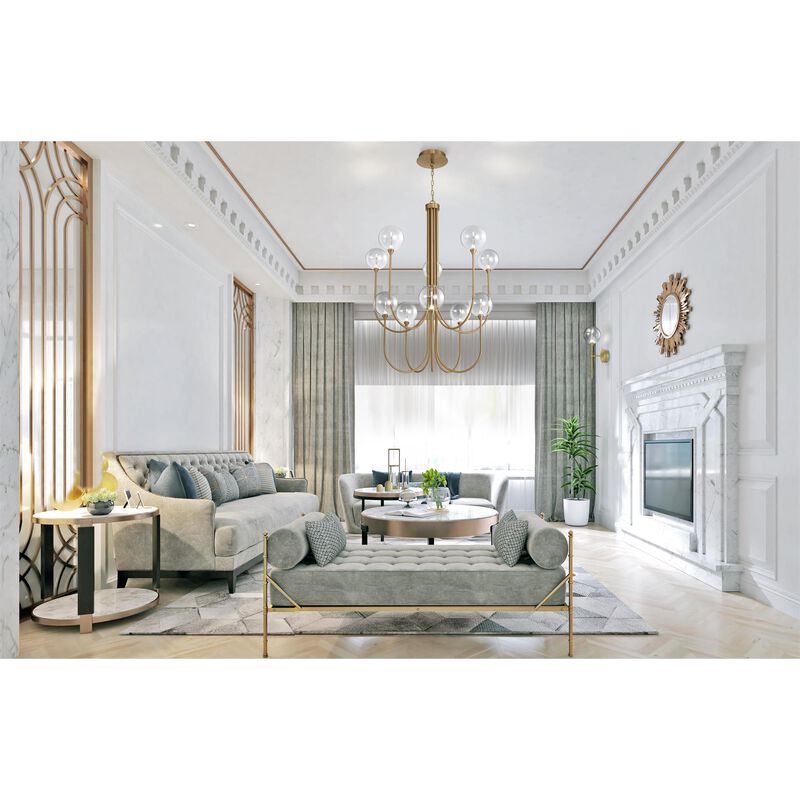Iissa 40 Inch Chandelier by Eurofase Lighting
