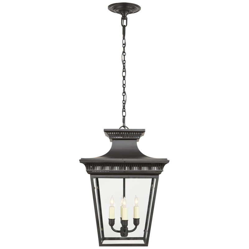 Chapman & Myers Elsinore 14 Inch Cage Pendant by Visual Comfort Signature Collection