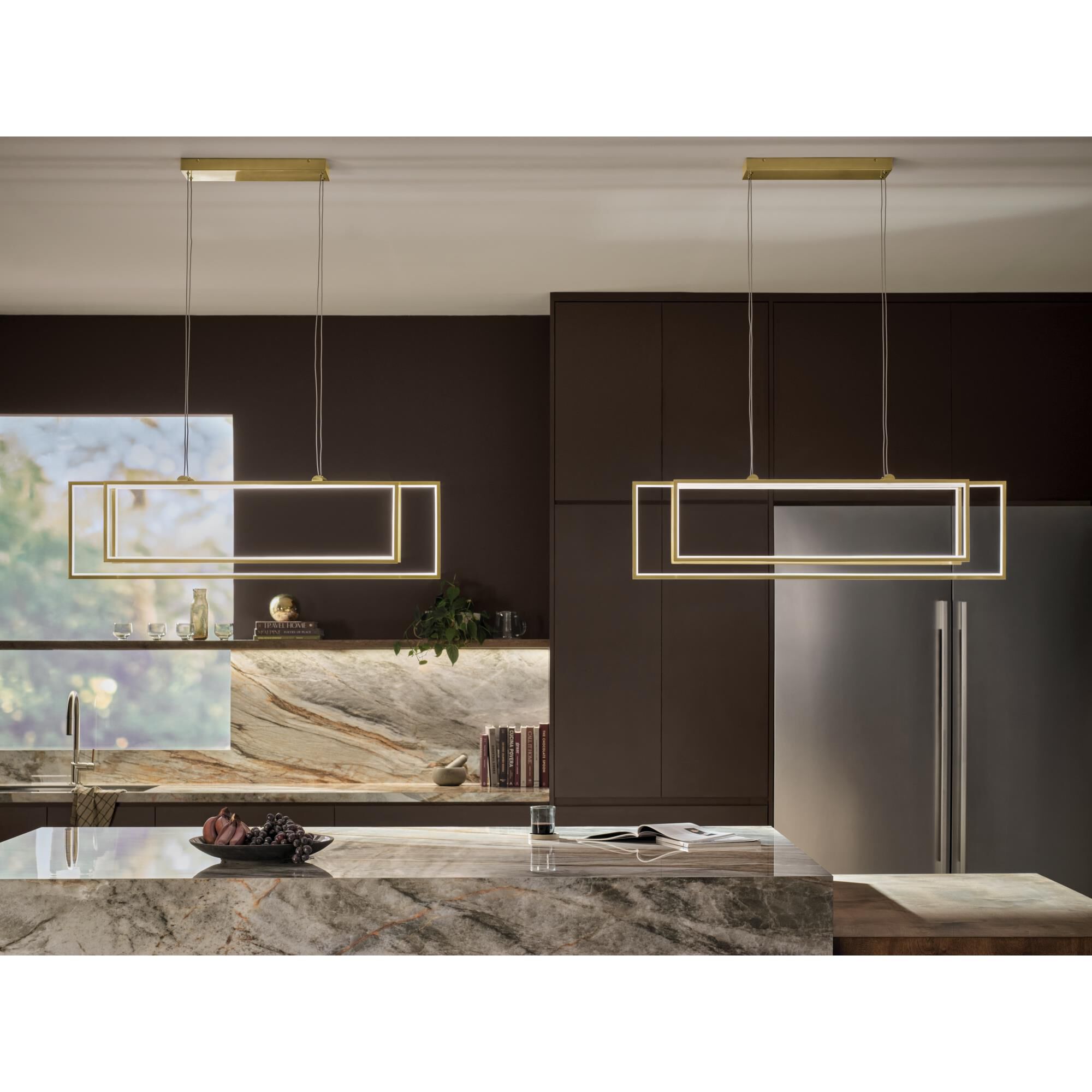 Shown in Champagne Gold finish