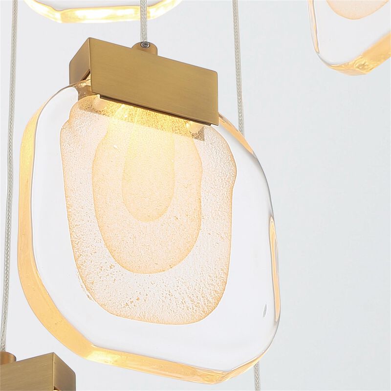 Paget 9 Light LED Chandelier by Eurofase Lighting