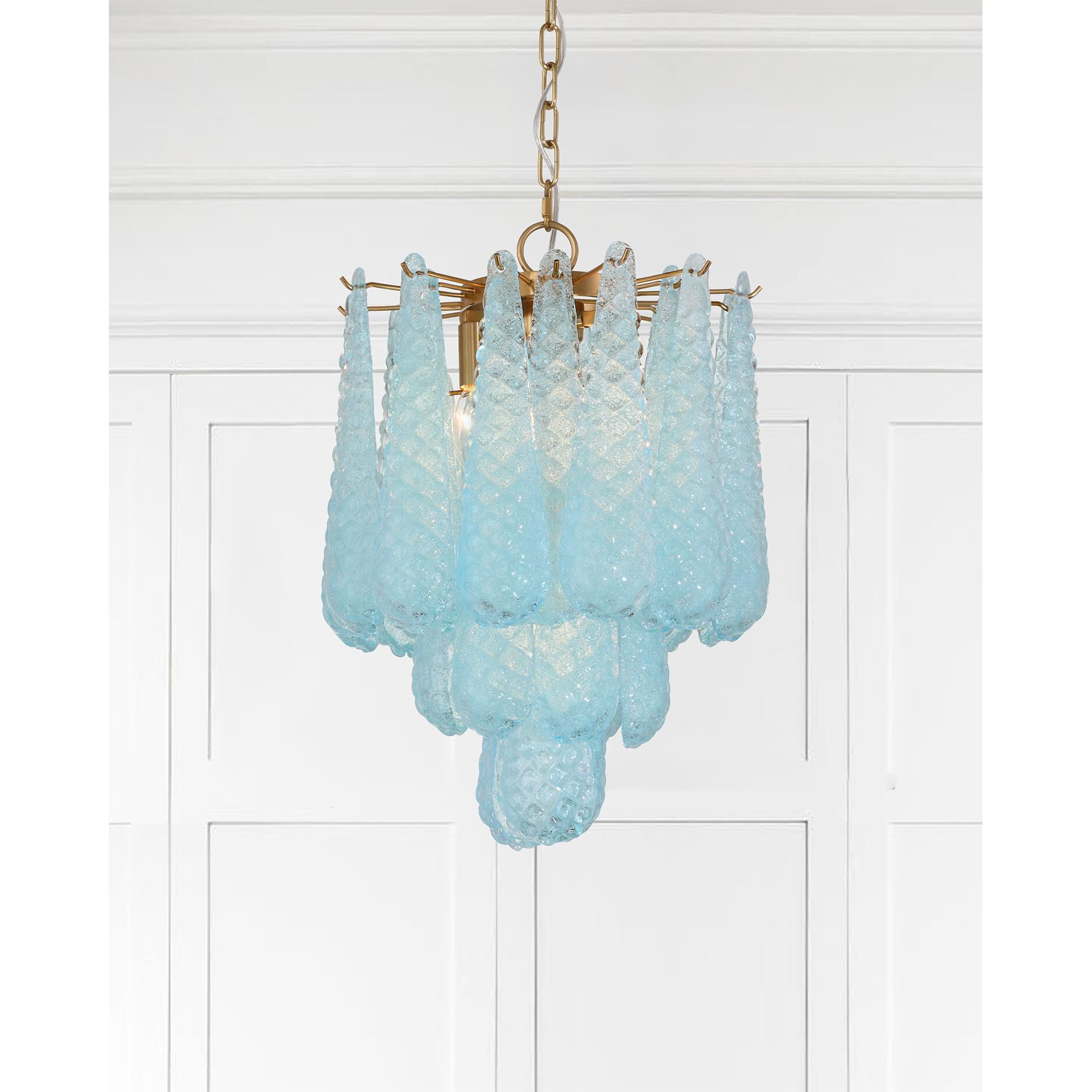 Ollie 14 Inch Large Pendant by Crystorama