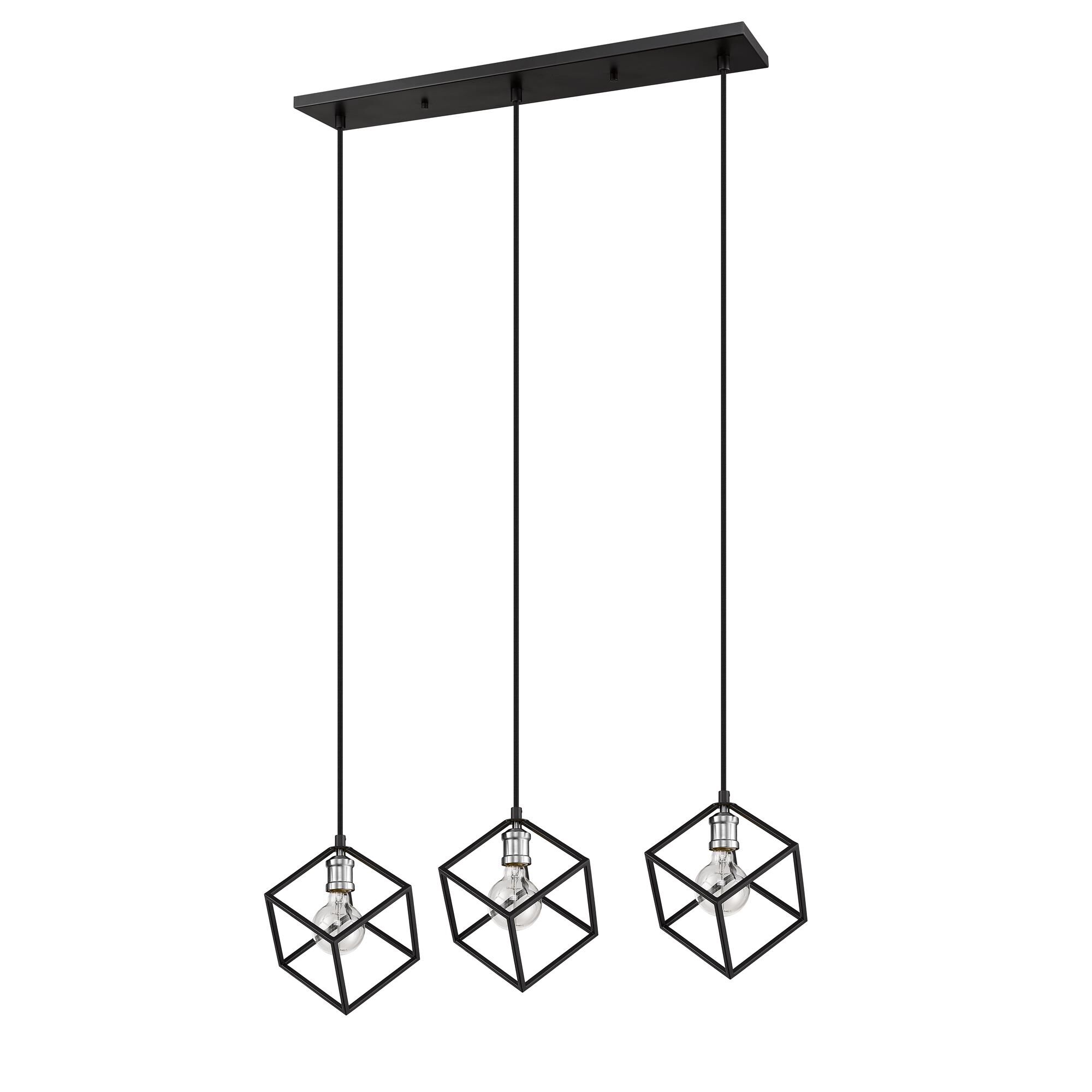 Shown in Matte Black + Brushed Nickel finish and --- glass and --- shade
