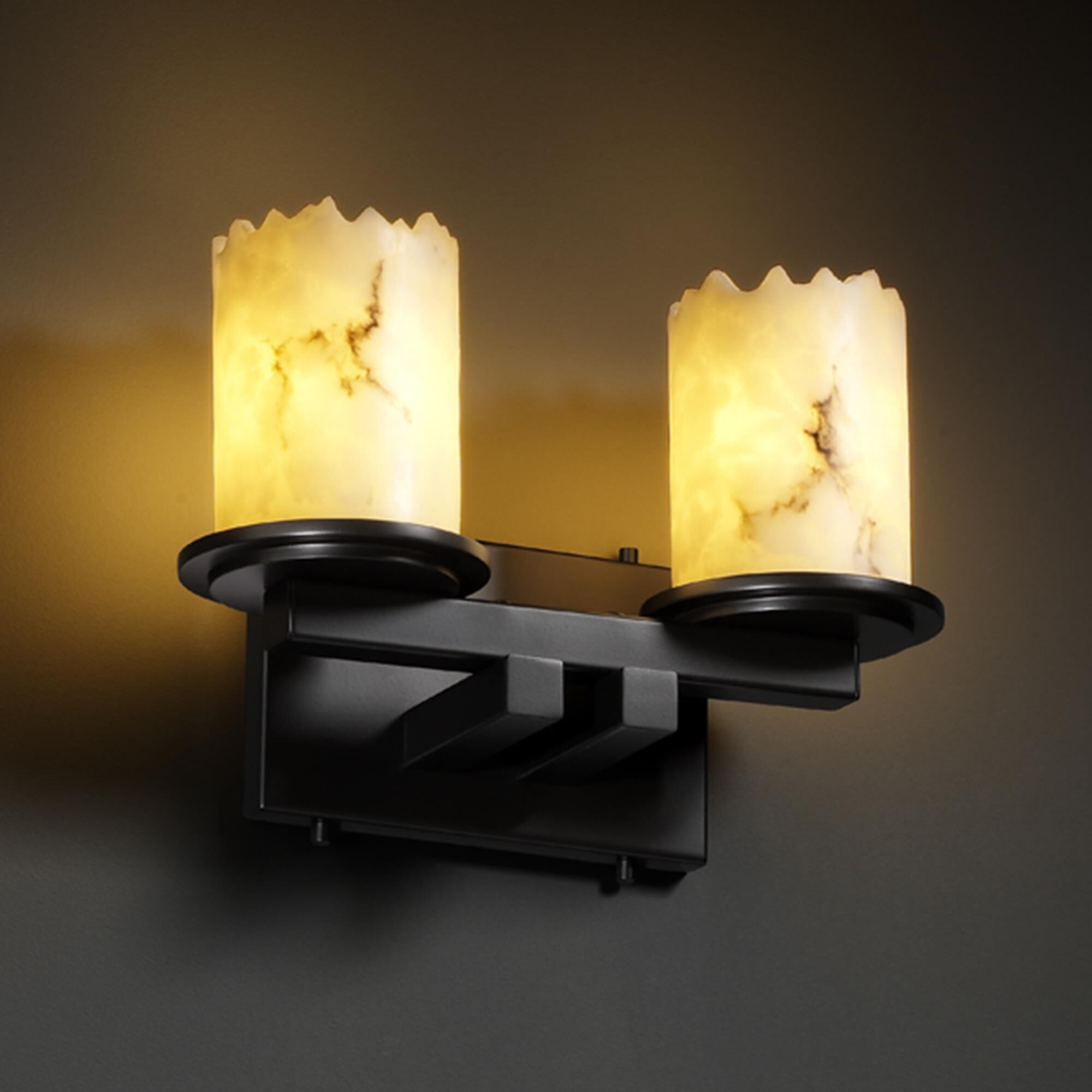Lumenaria 13 Inch 2 Light LED Bath Vanity Light by Justice Design Group