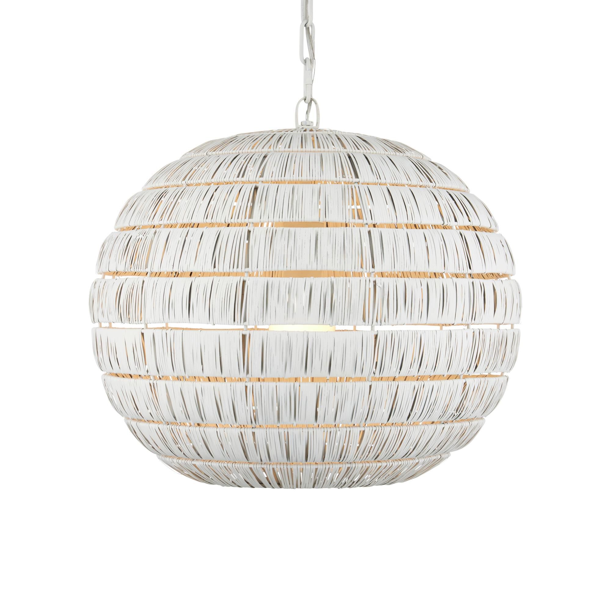 Panopolis 20 Inch Large Pendant by Currey and Company