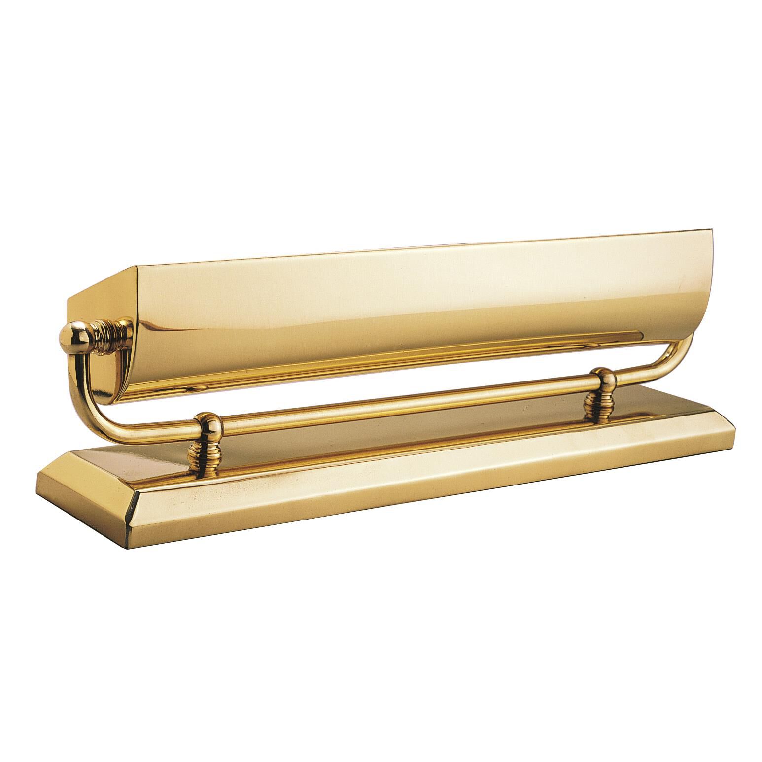 Shown in Polished Brass finish and Metal shade