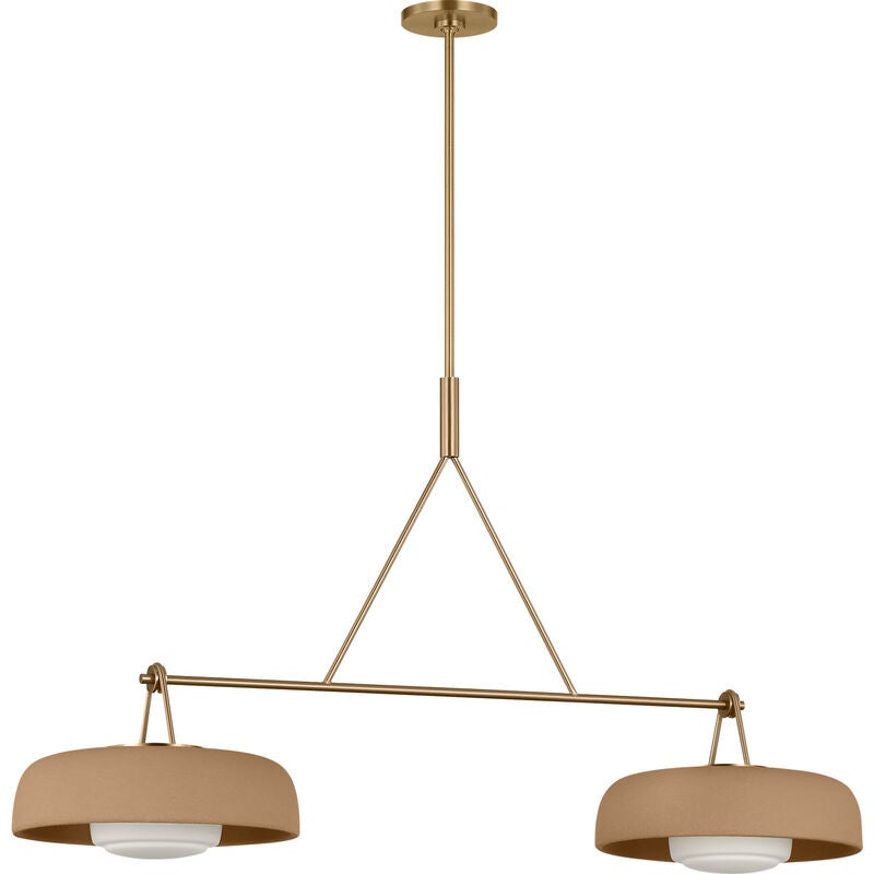 Liora Medium Linear Chandelier by Visual Comfort Studio