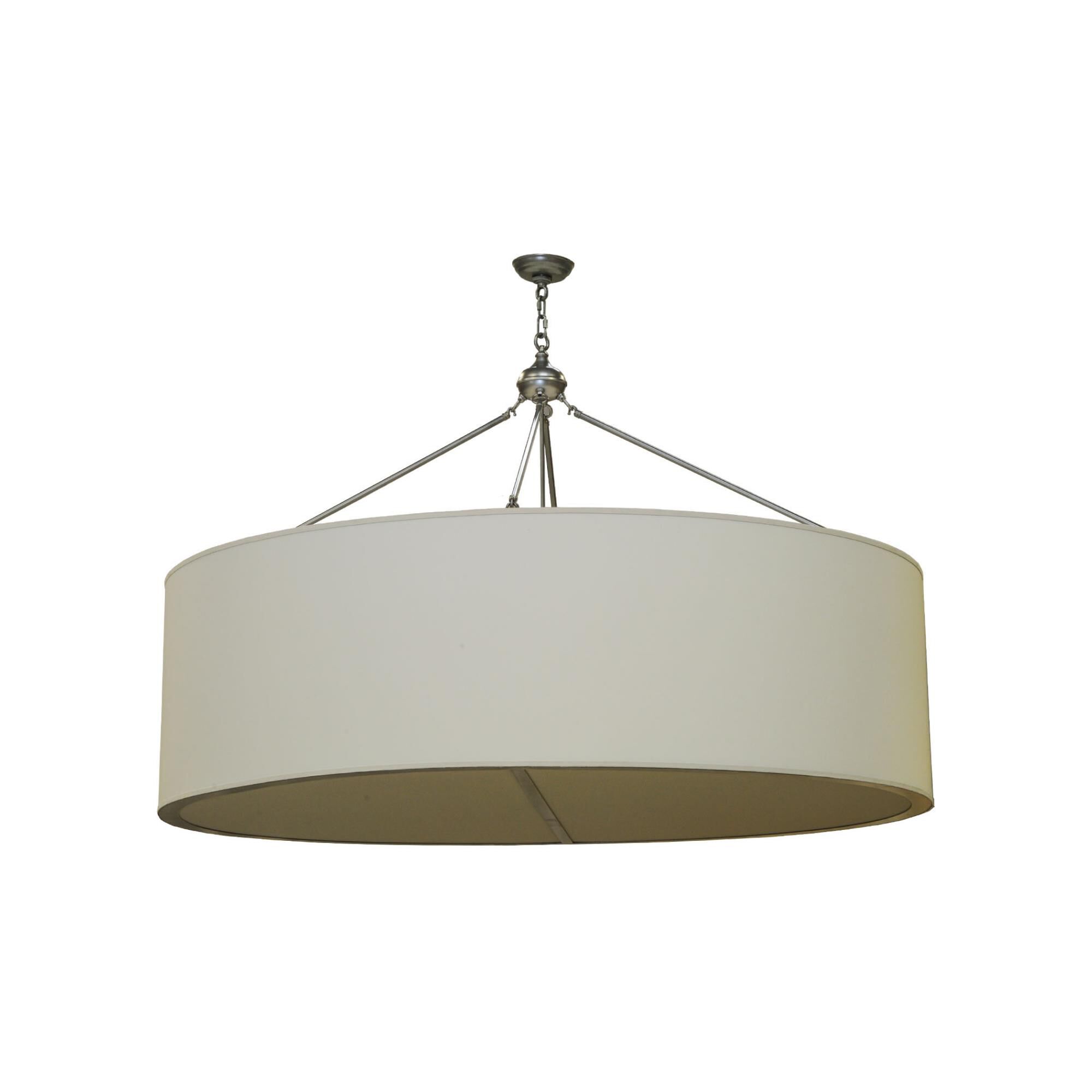 Shown in Nickel Finish finish and Beige glass