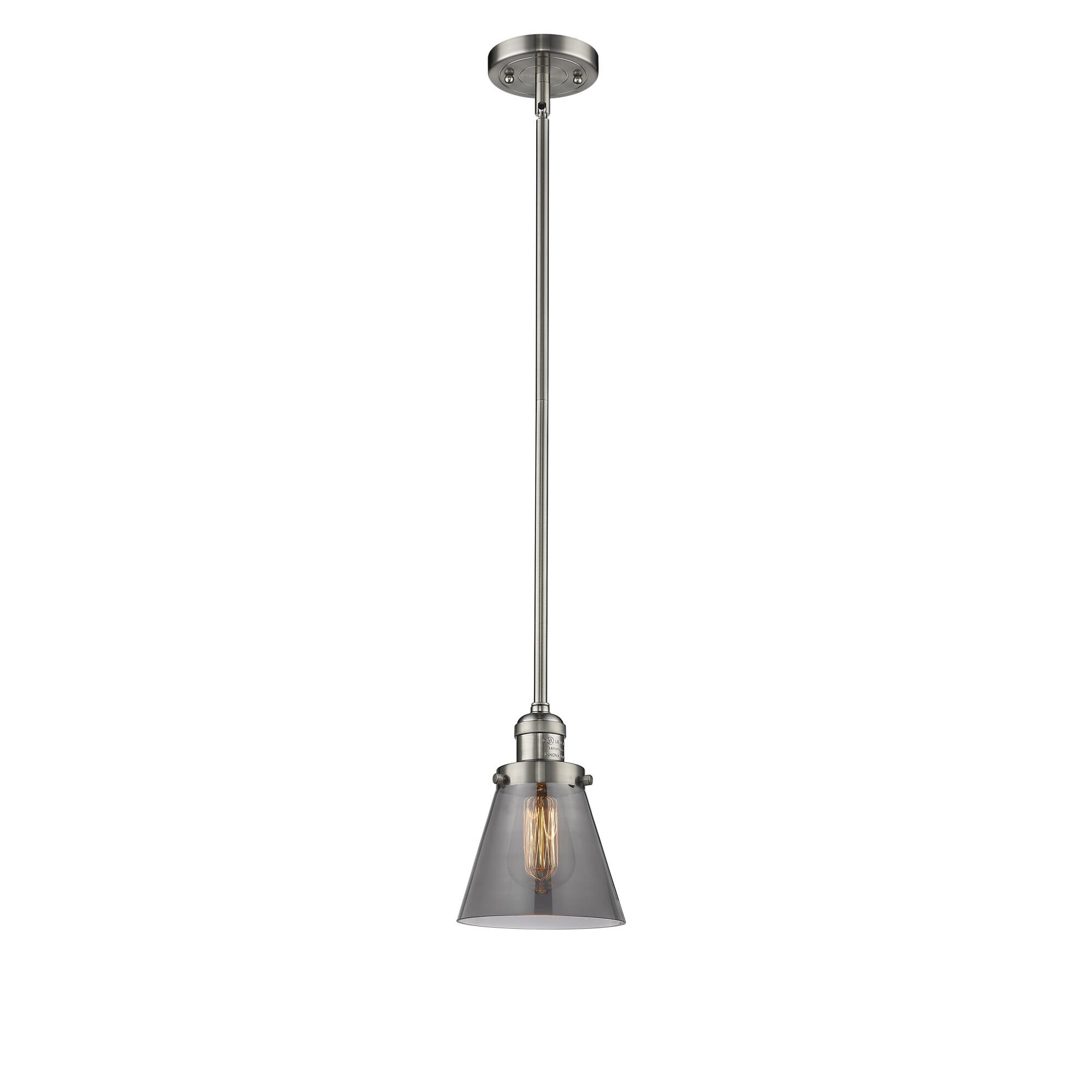 Bruno Marashlian Small Cone 6 Inch Mini Pendant by Innovations Lighting