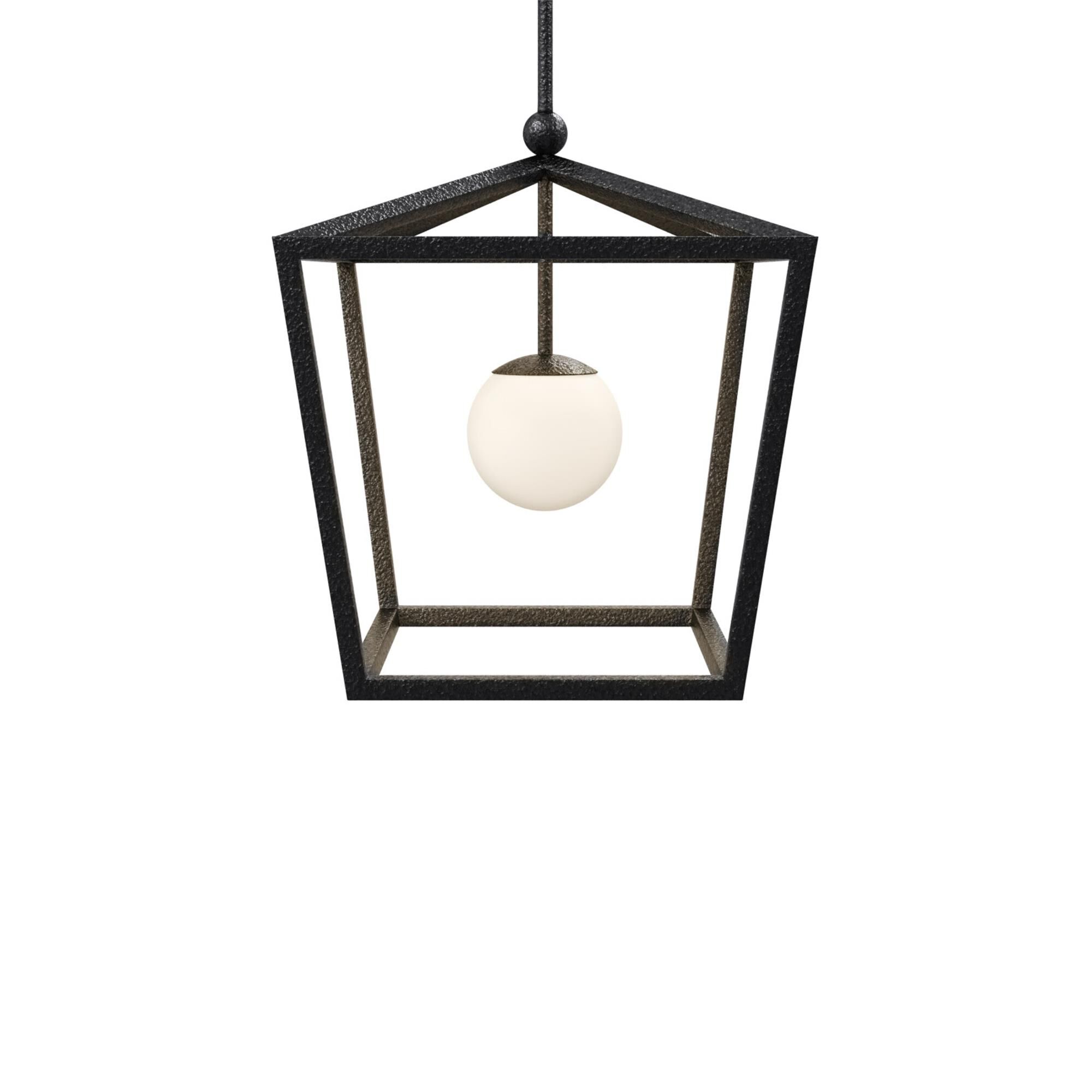Denison 18 Inch Outdoor Hanging Lantern,