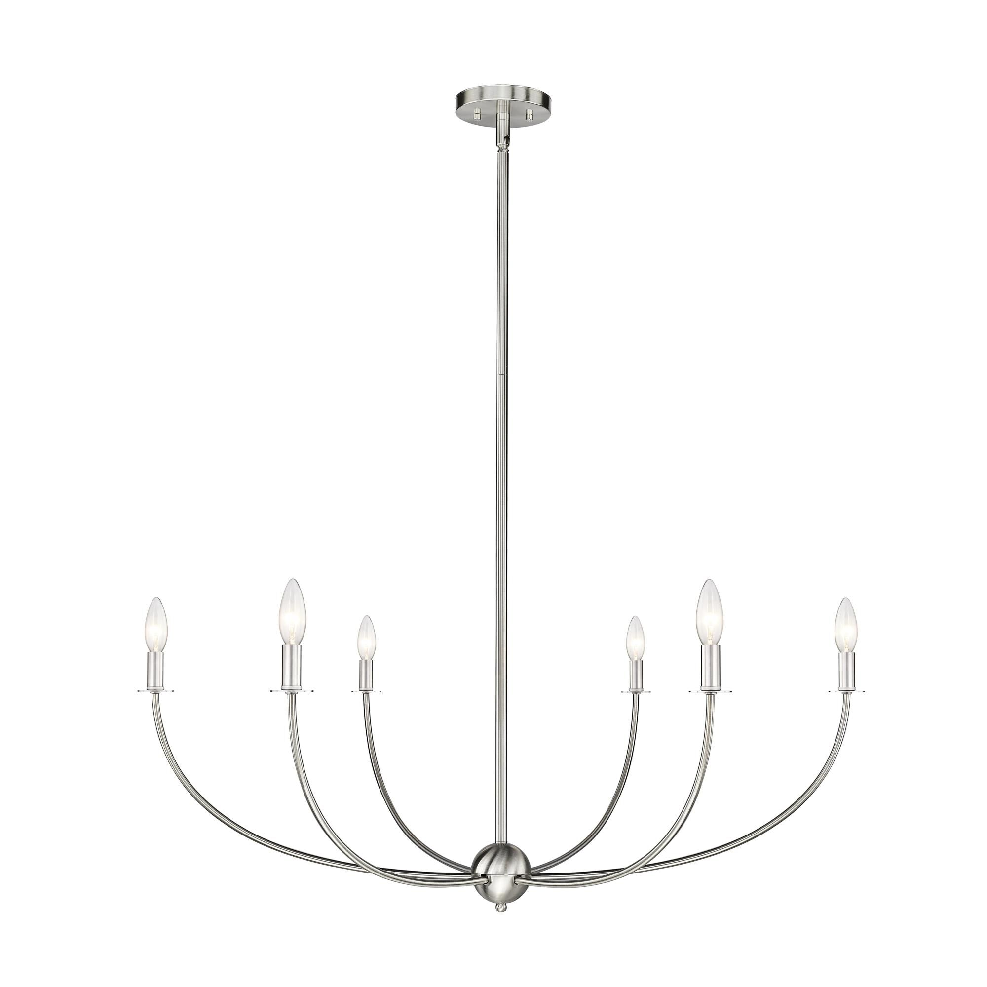 Shannon 42 Inch 6 Light Chandelier by Z-Lite
