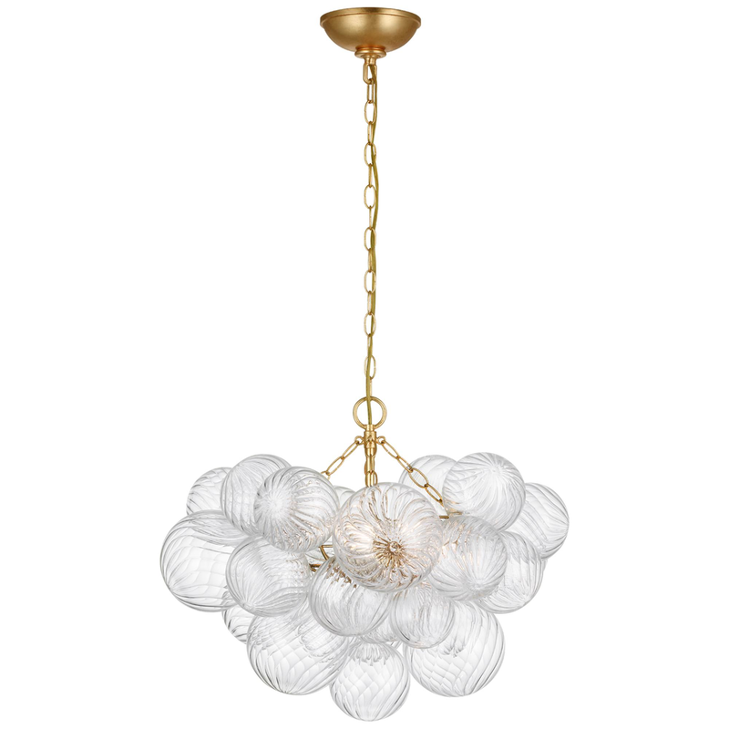 Julie Neill Talia 24 Inch 3 Light LED Chandelier by Visual Comfort Signature Collection