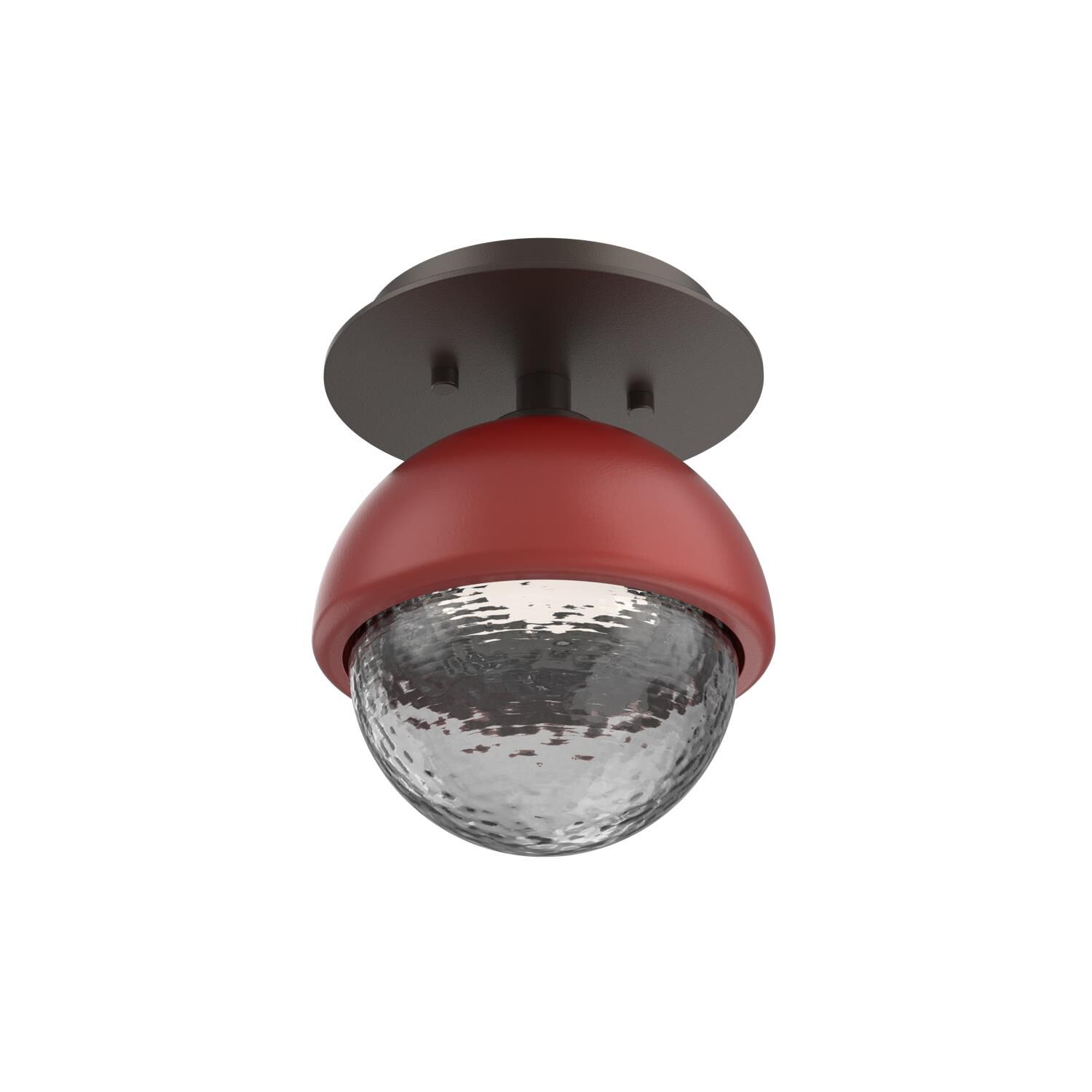 Levi Wilson Cabochon 6 Inch Flush Mount by Hammerton Studio