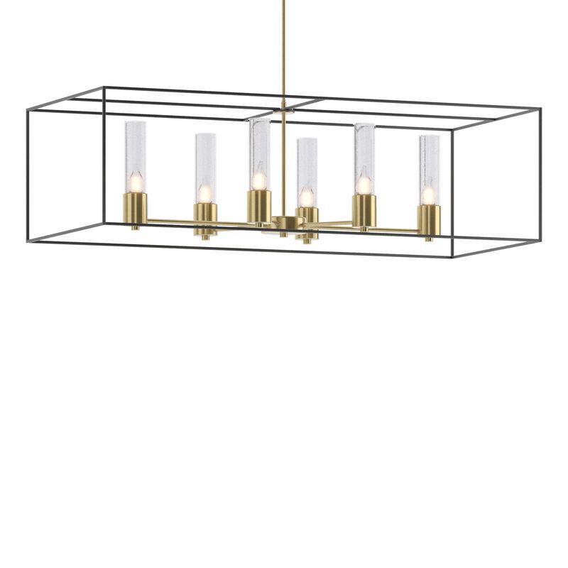 Portico Medium Linear Chandelier by Hubbardton Forge