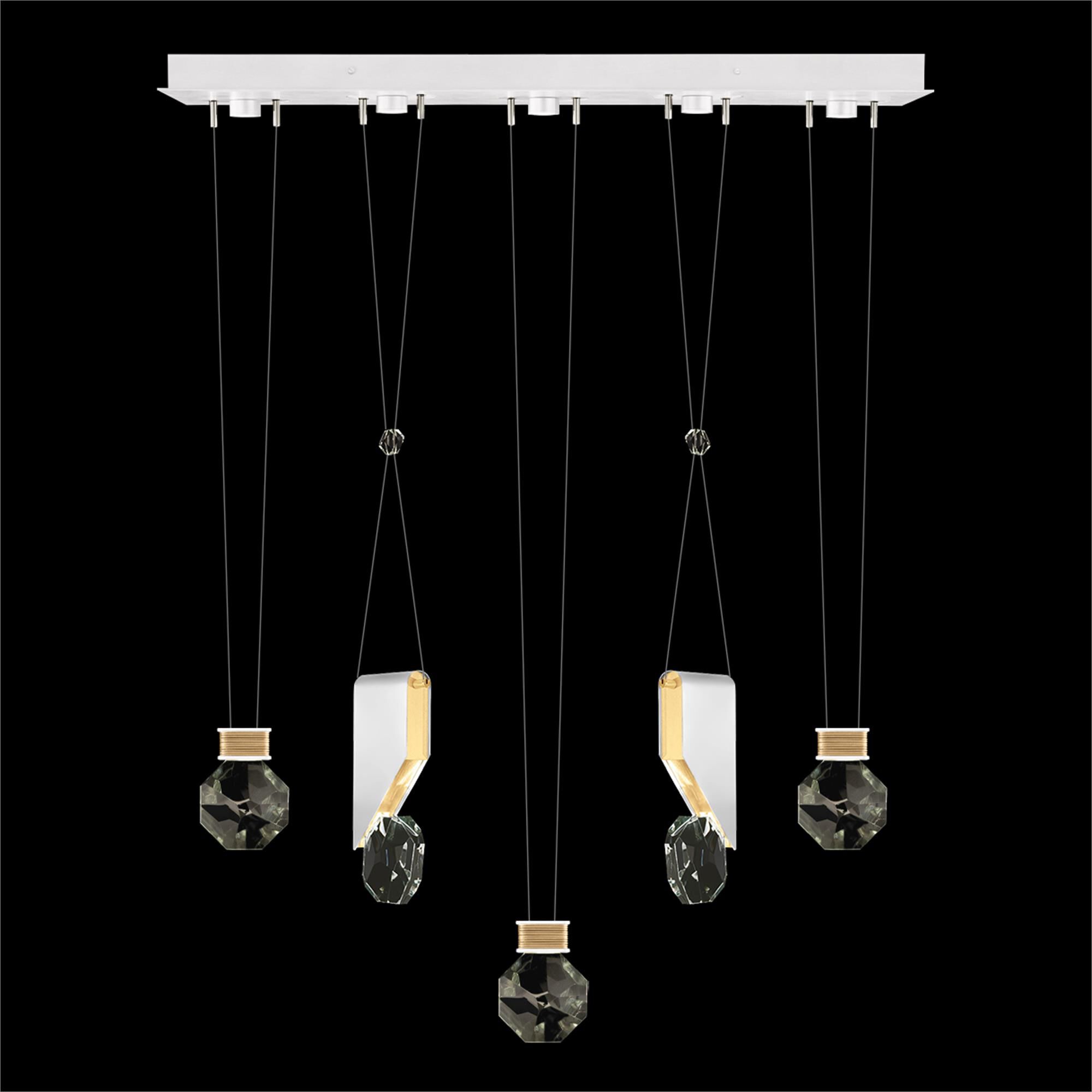 Aria 43 Inch Linear Suspension Light by Fine Art Handcrafted Lighting