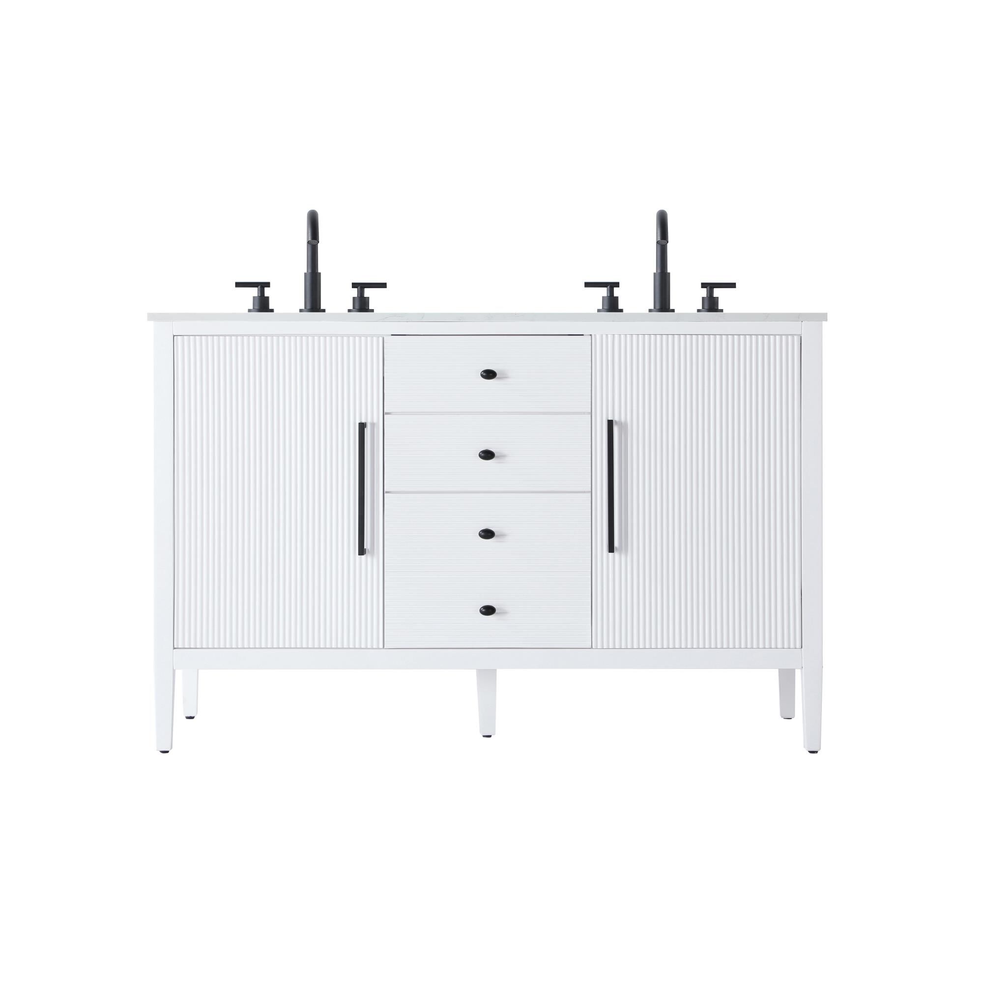 Shown in White finish