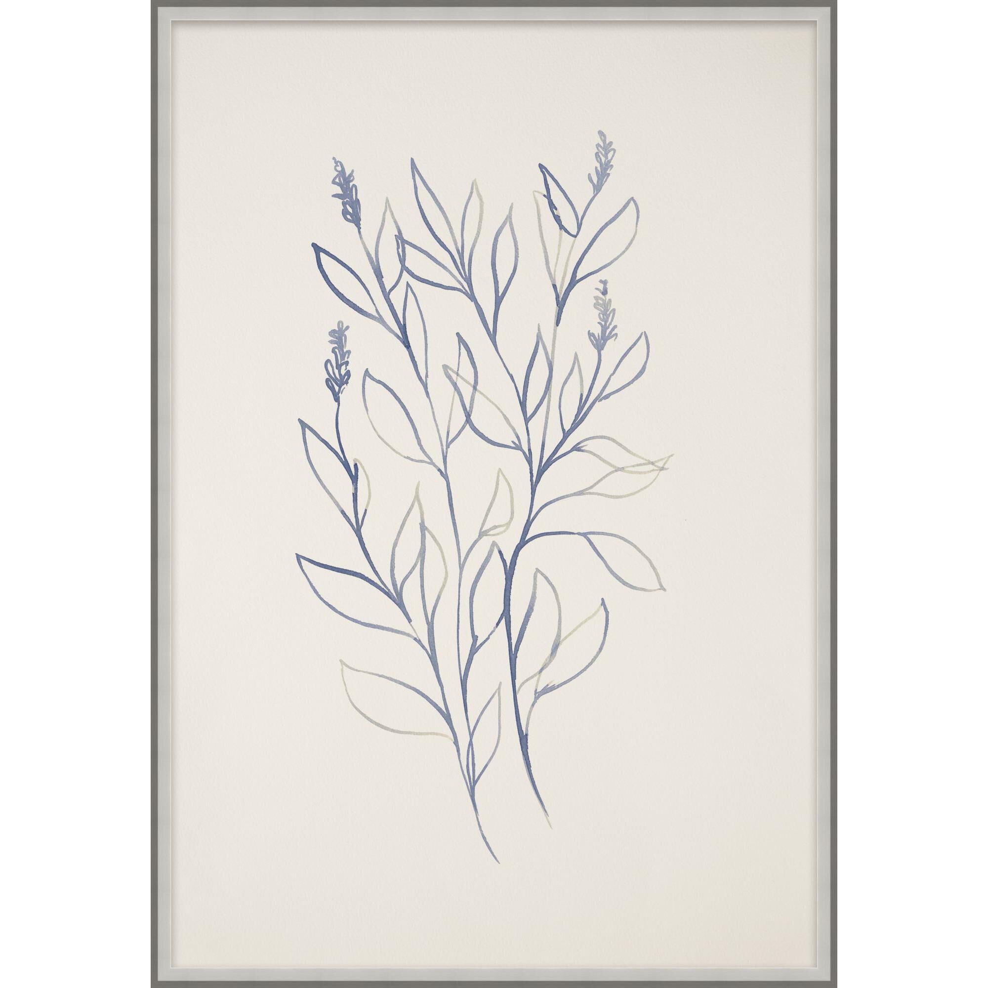 Phoebe Williams Floral Contours Print by LEVEL57