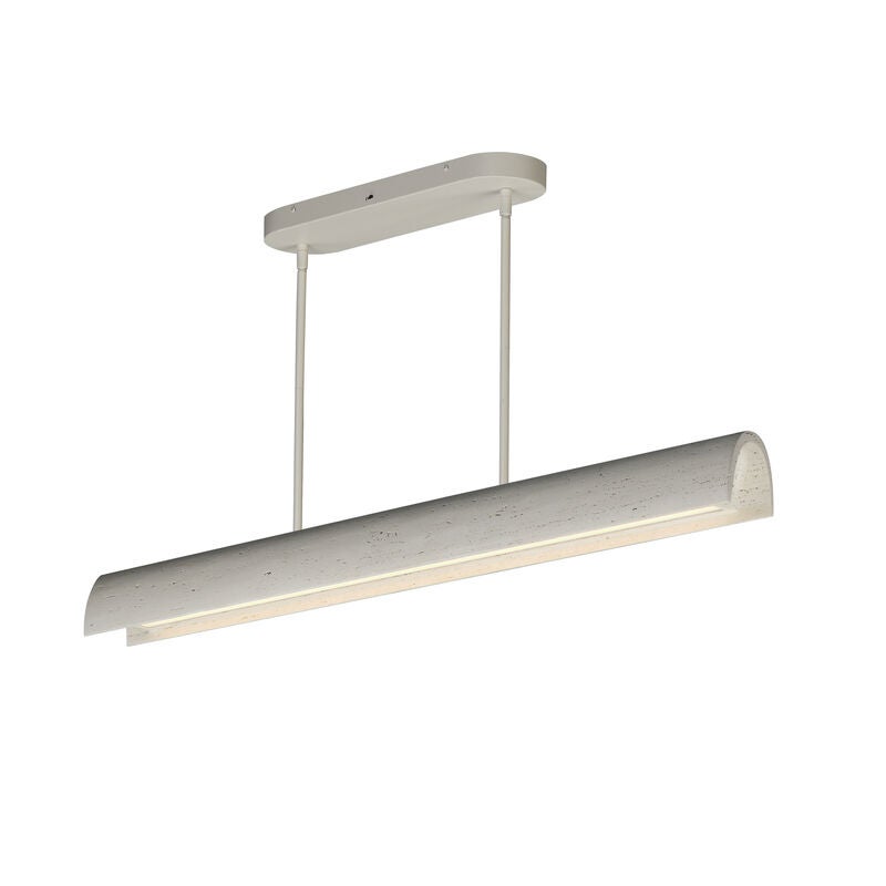 Matera Medium Linear Chandelier by ET2 Lighting