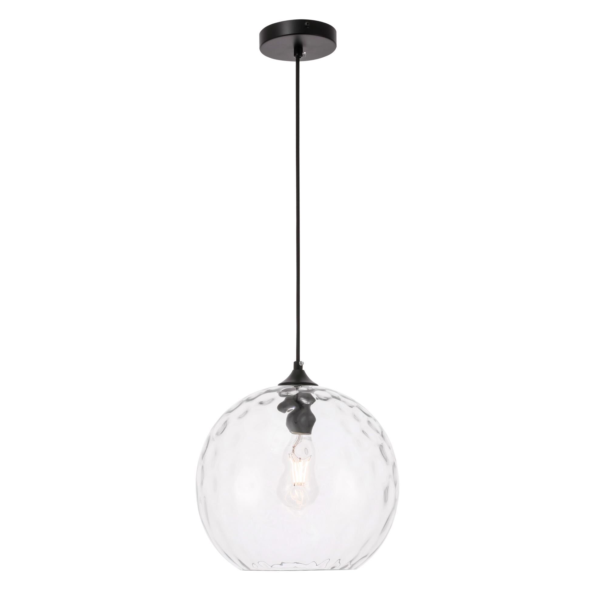 Elegant Lighting Gibson 11 Inch Mini Pendant