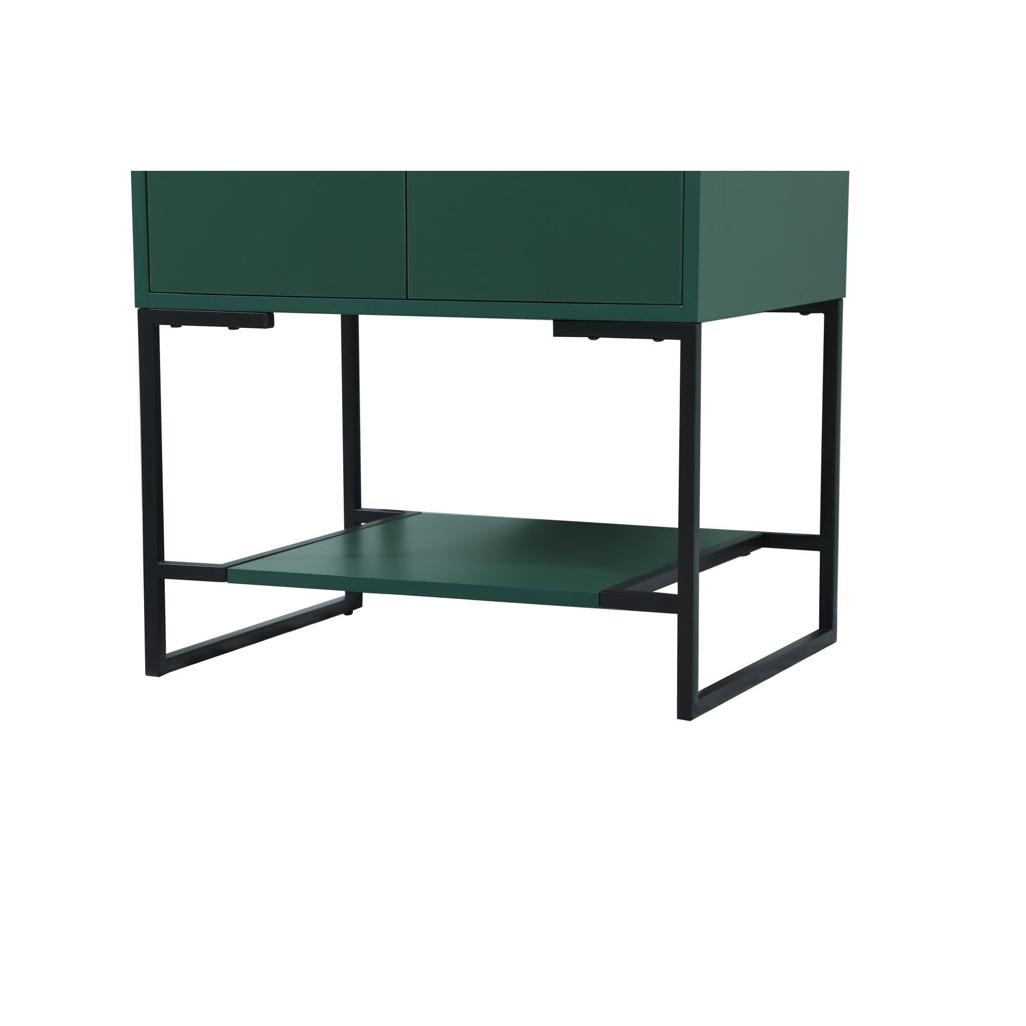 Shown in Green finish