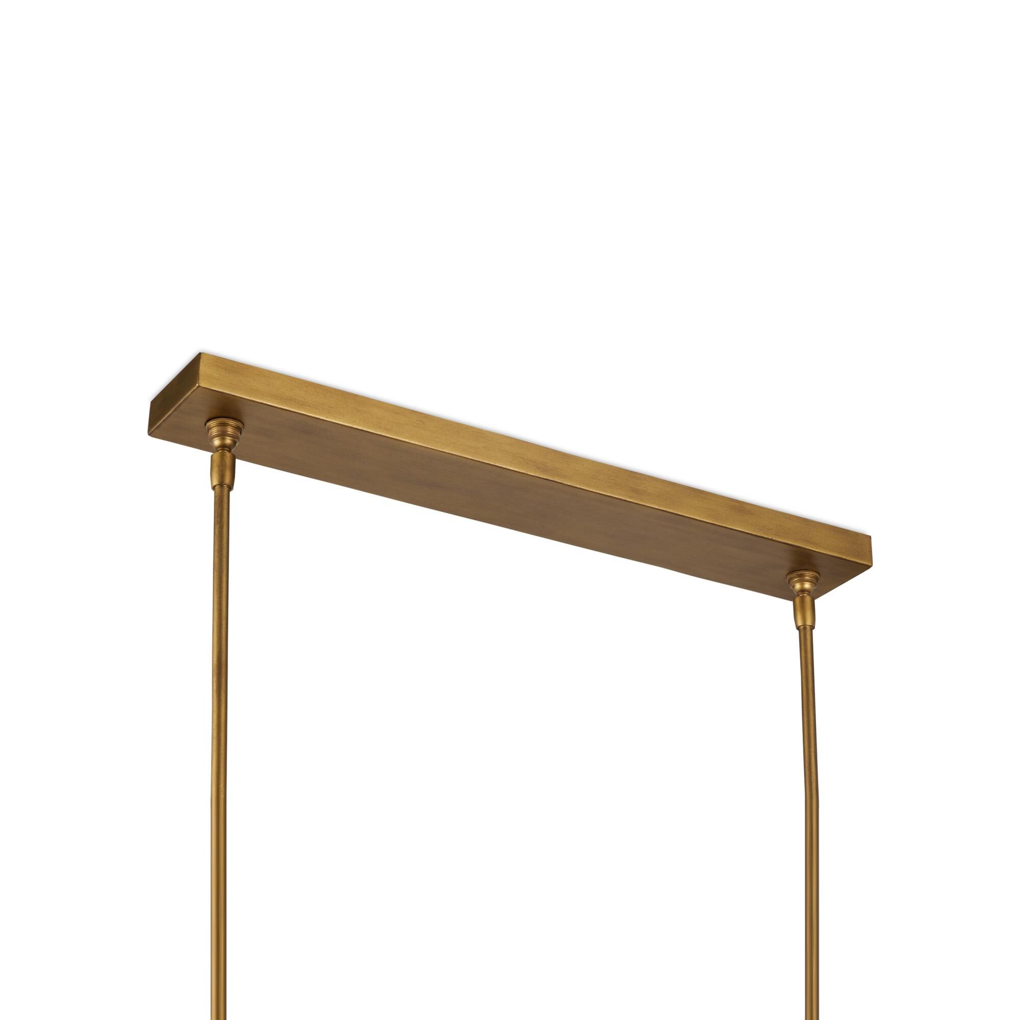 Woodbine 42 Inch 5 Light Linear Suspension Light by Currey and Company