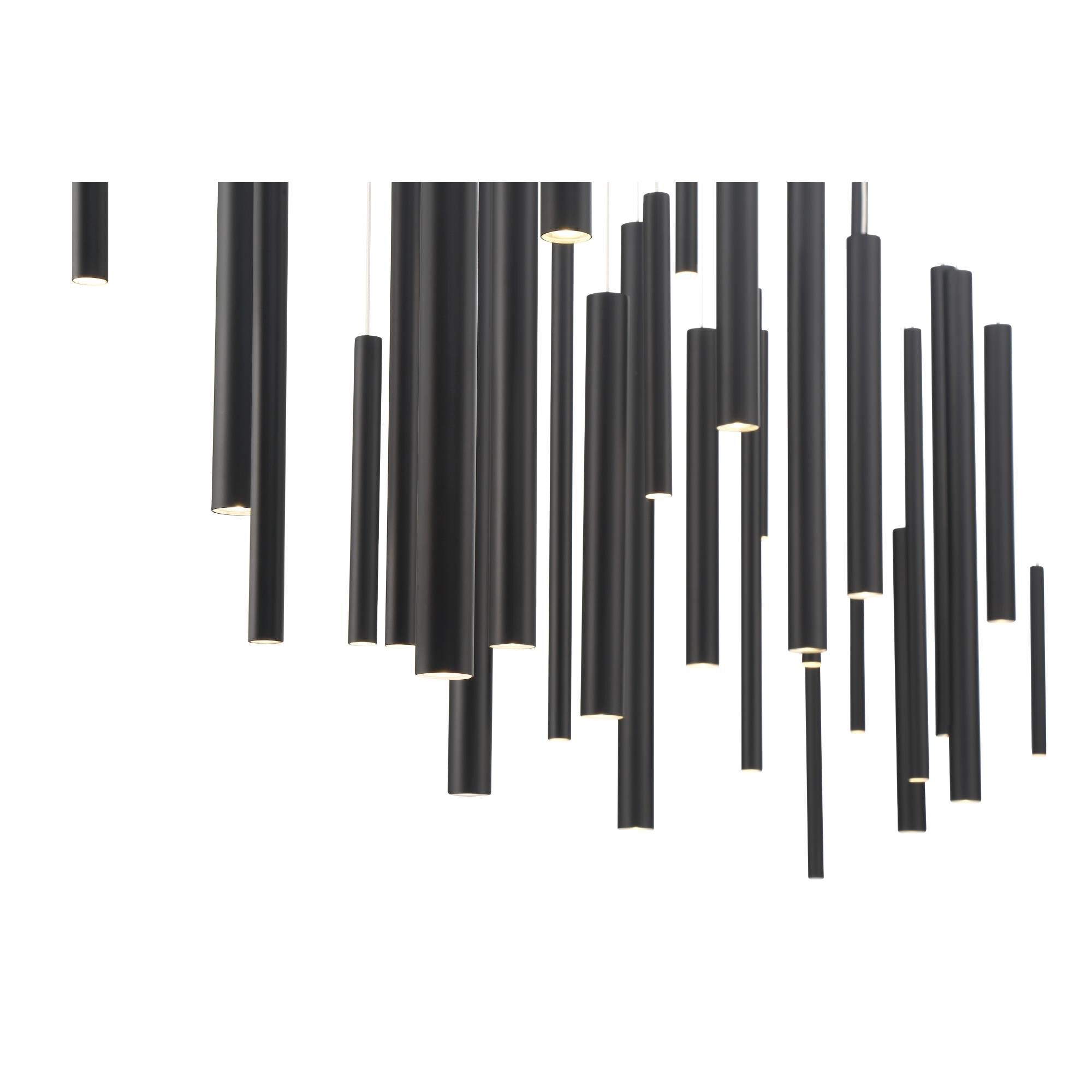 Santana 72 Inch 30 Light LED Linear Suspension Light by Eurofase Lighting