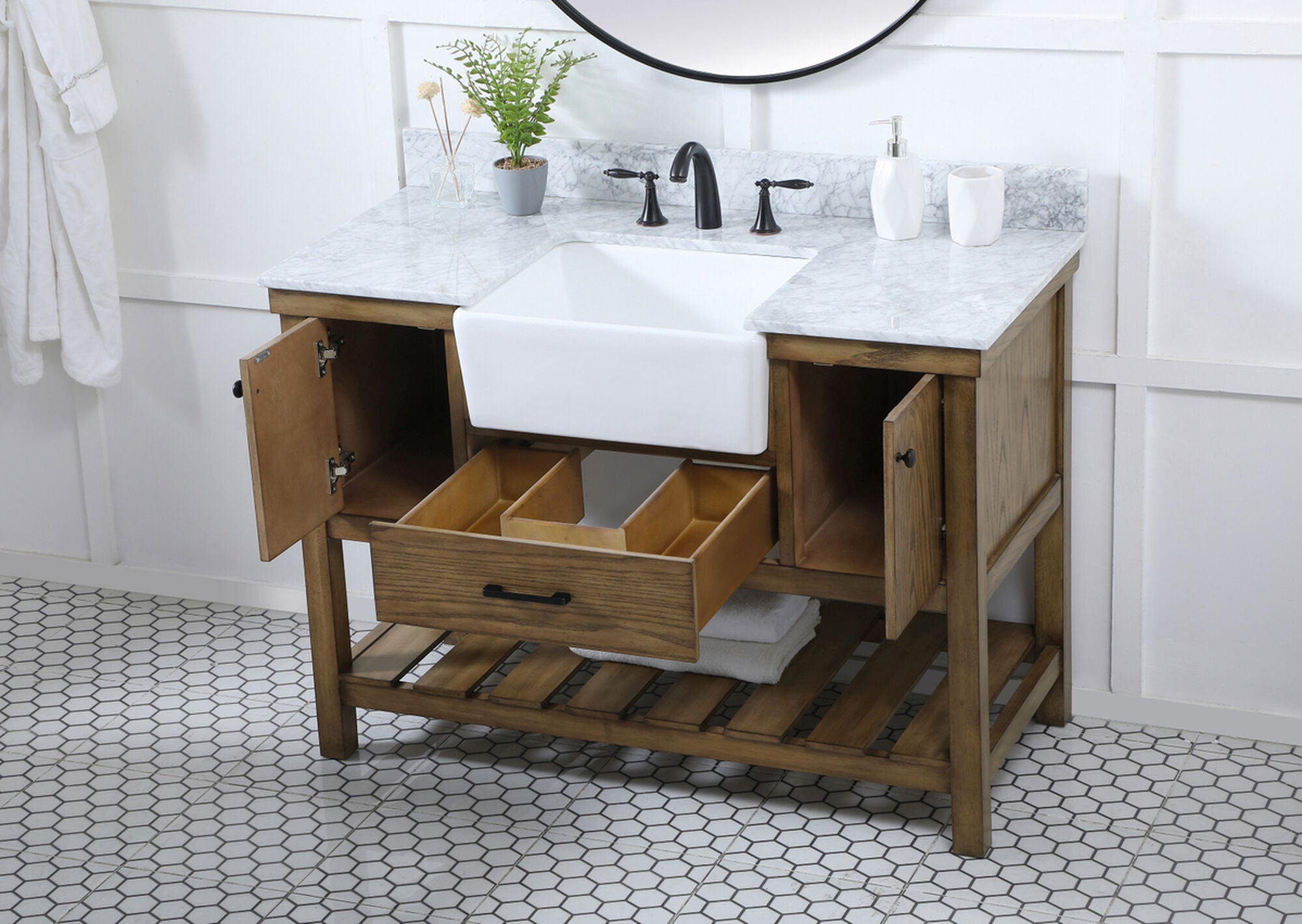 Clement 22 Inch Bath Vanity Cabinet,