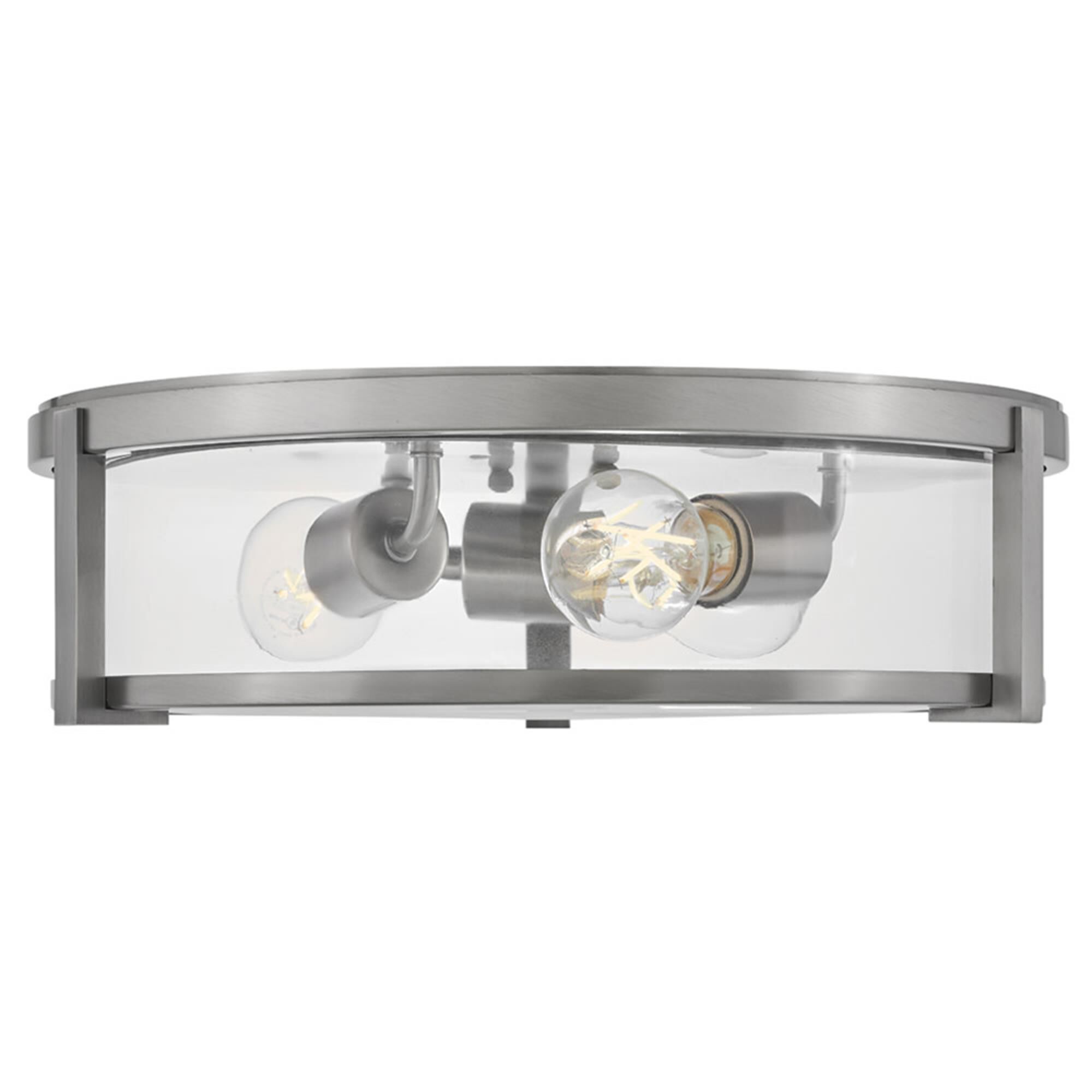 Lowell 16 Inch 3 Light Flush Mount,