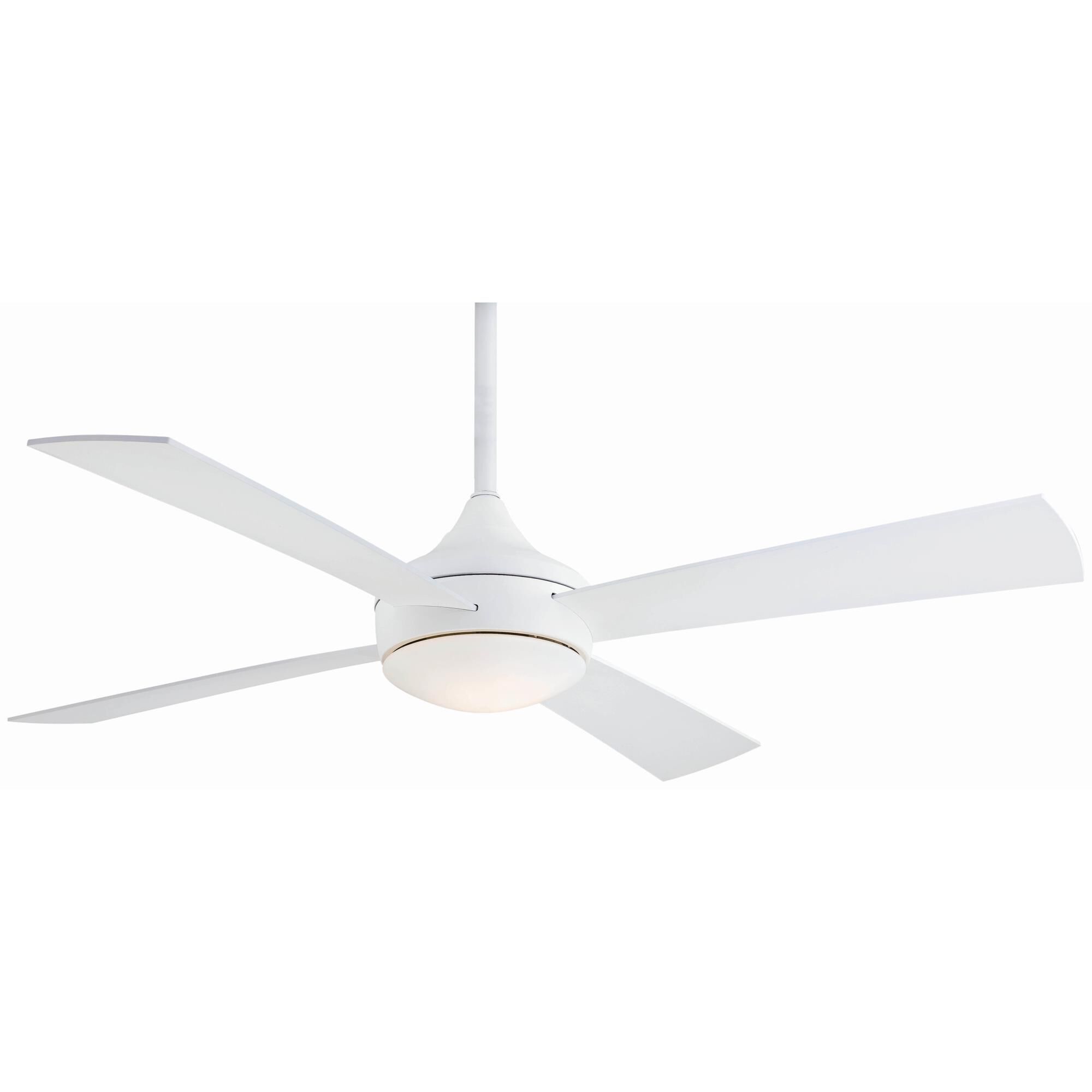 Aluma Outdoor Rated 52 Inch Ceiling Fan with Light Kit by Minka Aire